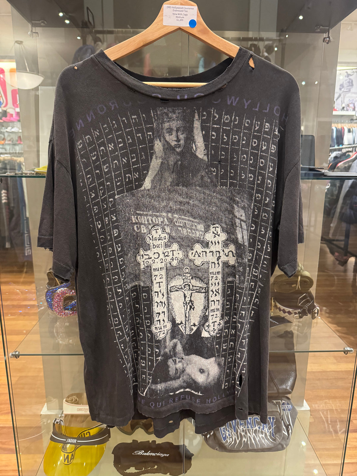 ERD Hollywood Couronne Distressed Tee