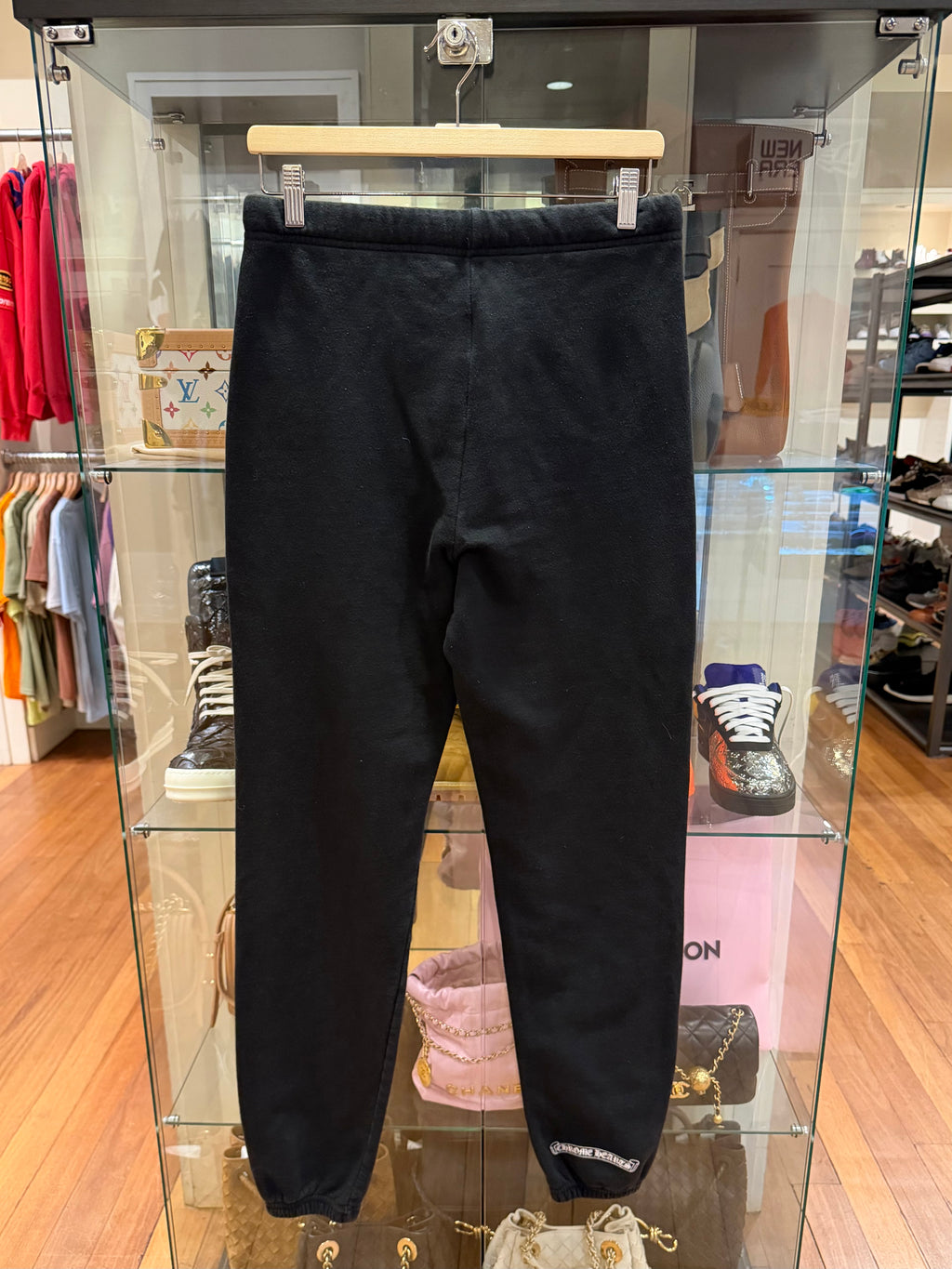 Chrome Hearst Cemetery
Horseshoe Sweatpants -
Black/Red/White