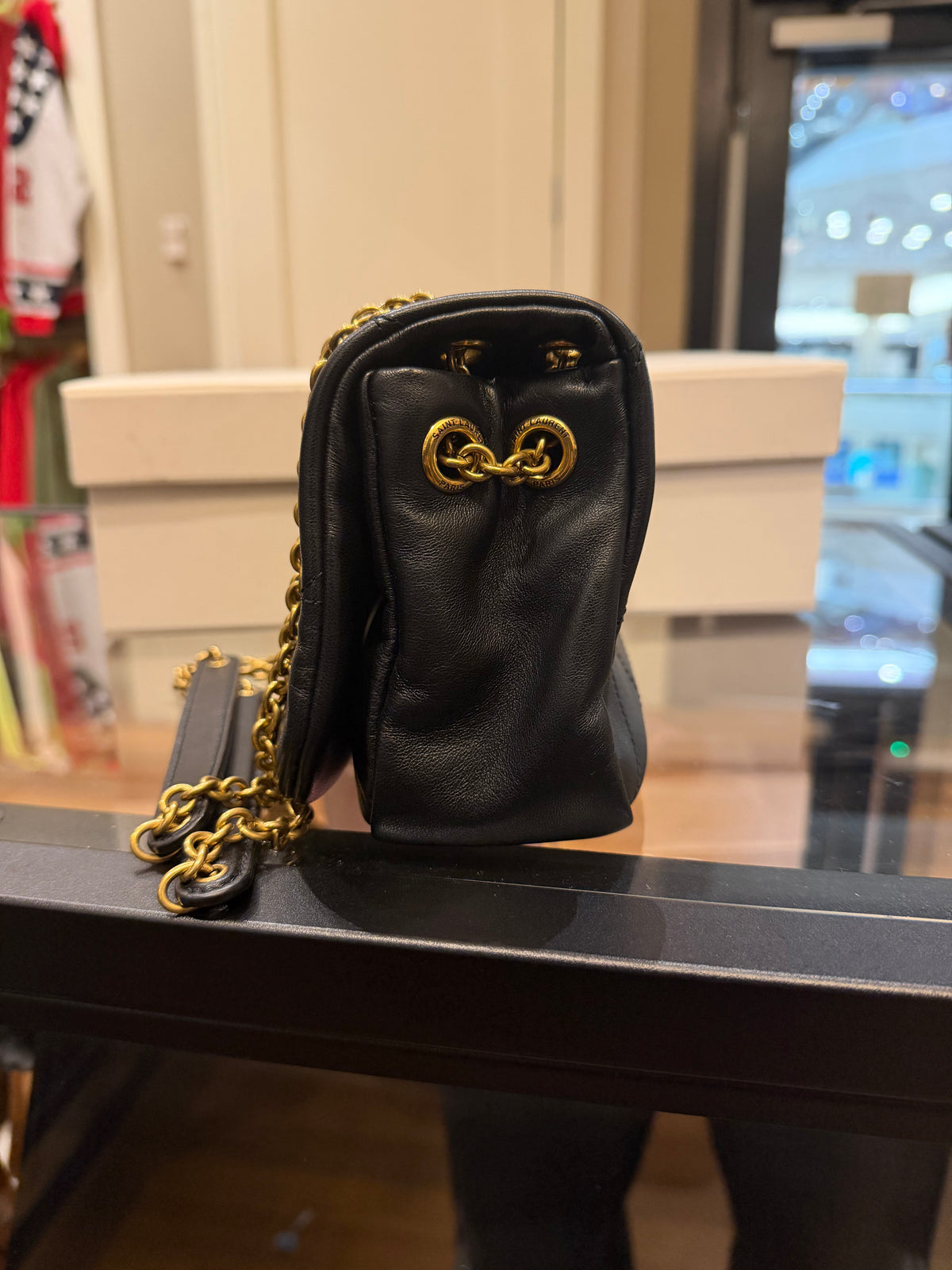 Saint Laurent Jamie 4.3 Mini Patchwork Leather Shoulder Bag