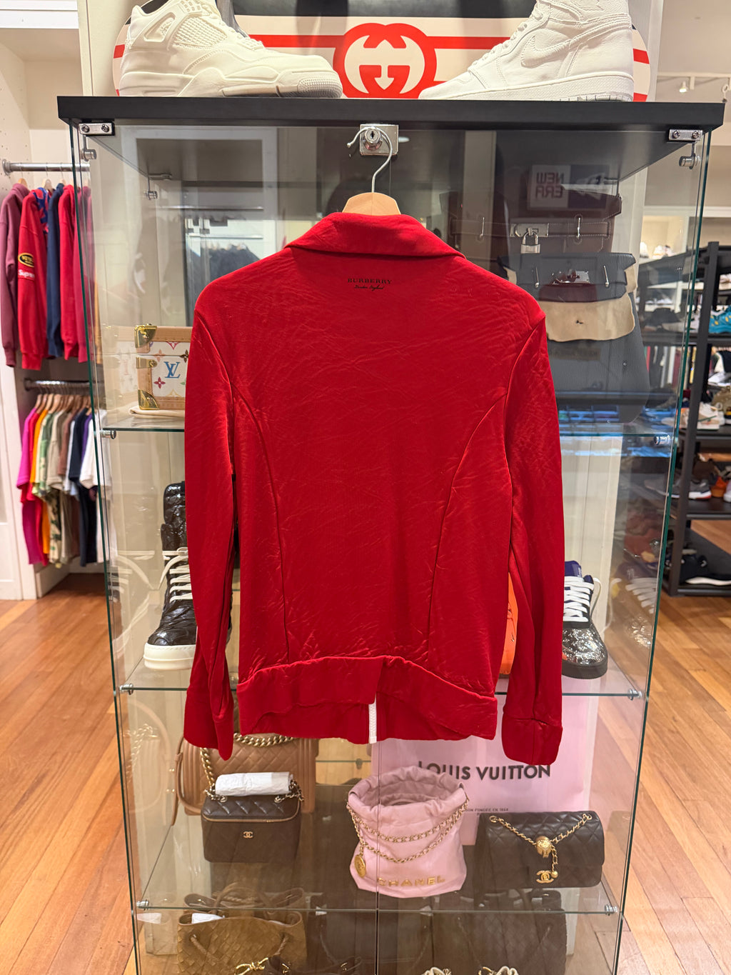 Burberry Track Jacket - Red