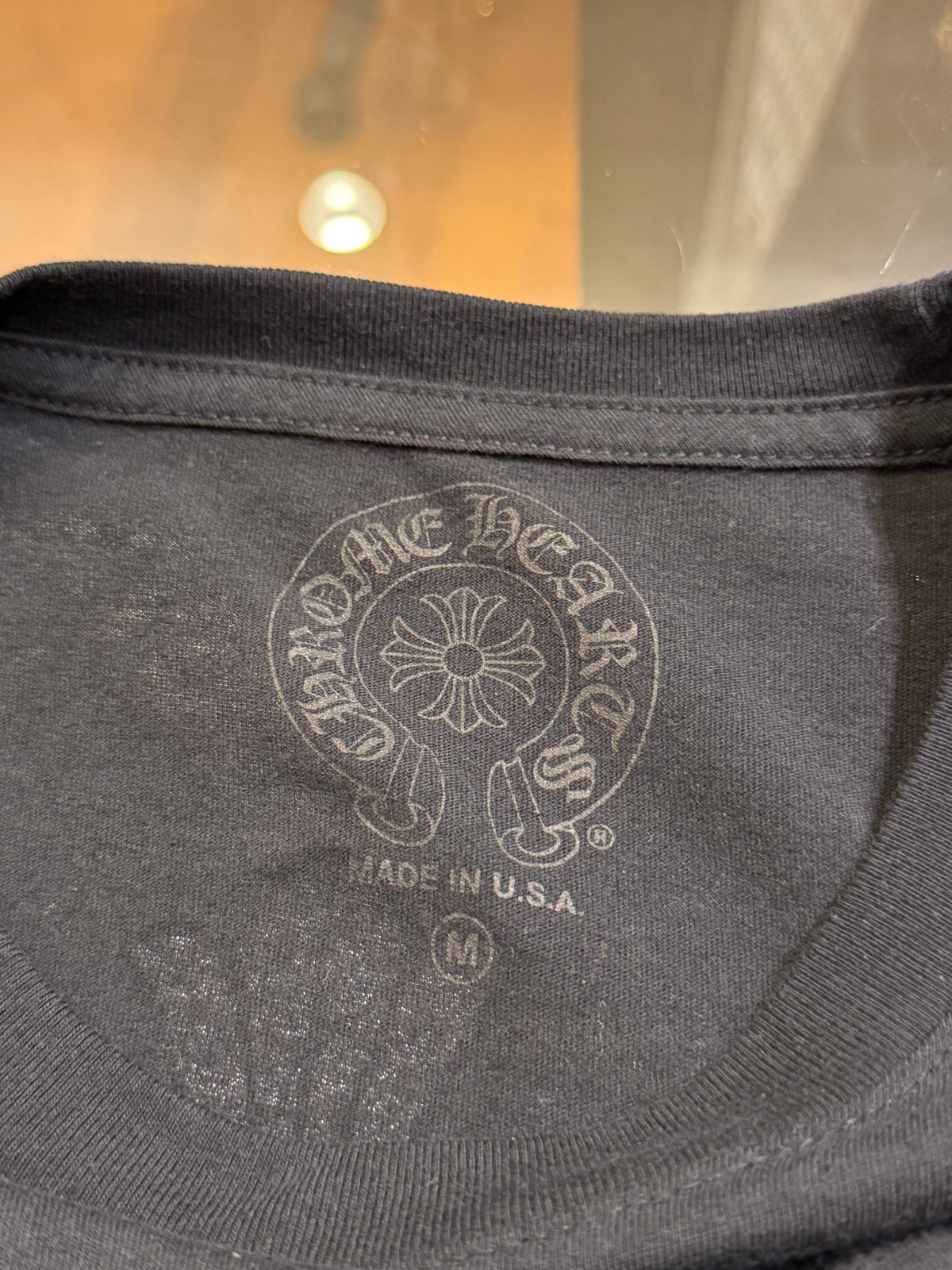 Chrome Hearts Multicolor Cross LS - Black