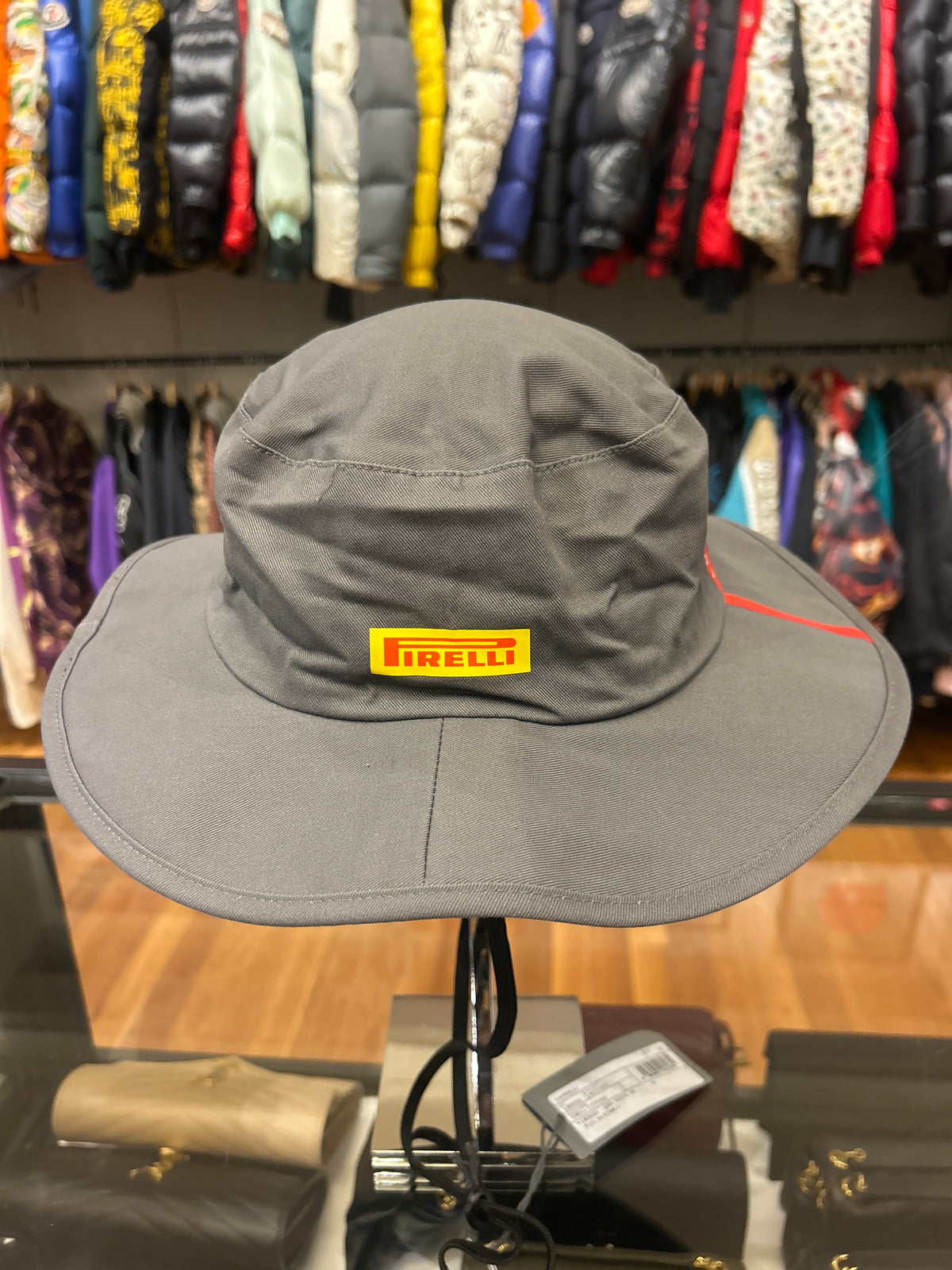 Prada x Luna Rossa Bucket Hat - Dark Grey