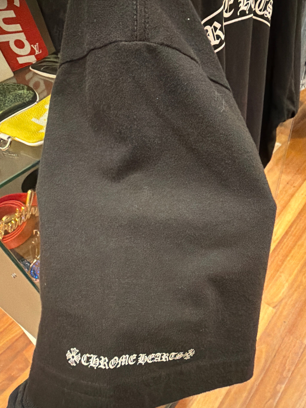 Chrome Hearts Scroll Logo Tee