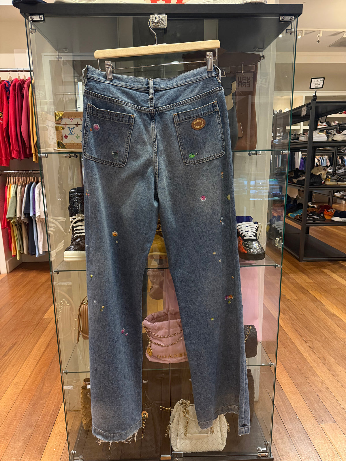 Acne Studios Blue Printed
Button Jeans