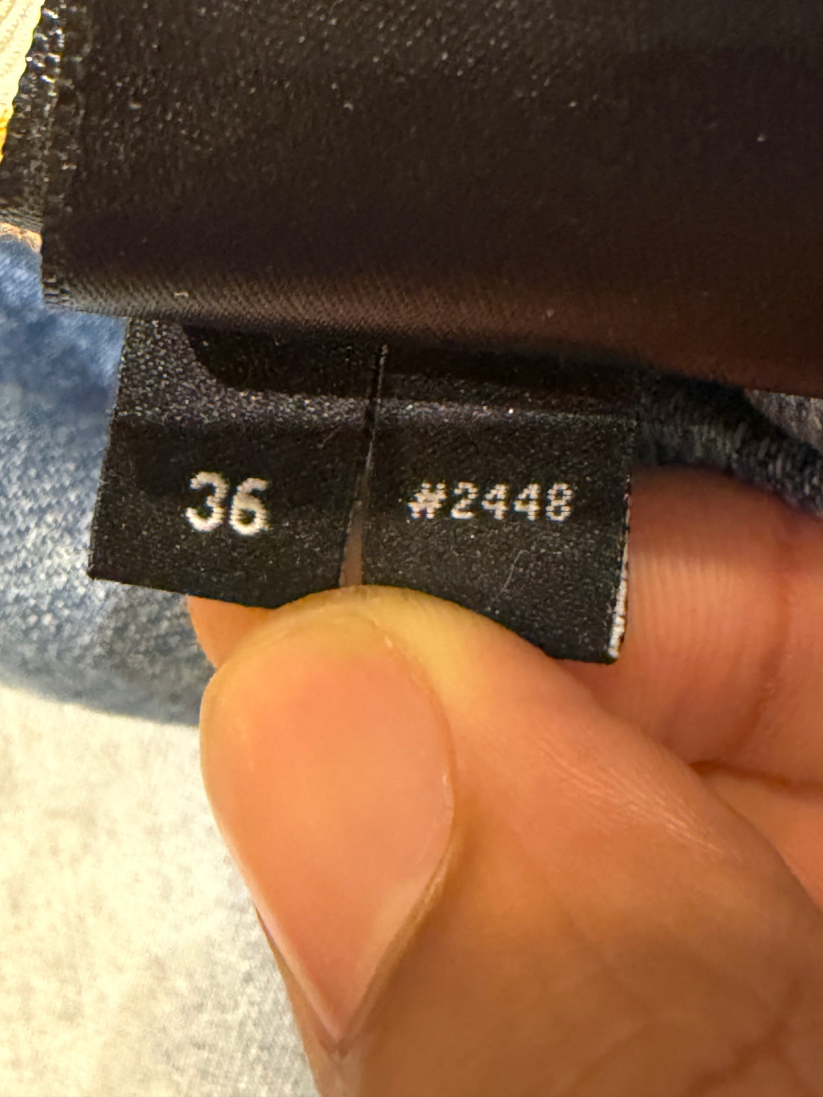 Amiri MX2 Moto Jeans - Blue Patch