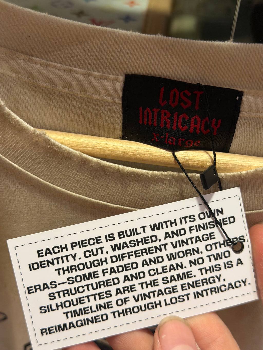 Lost Intricacy Rhinestone Cutoff