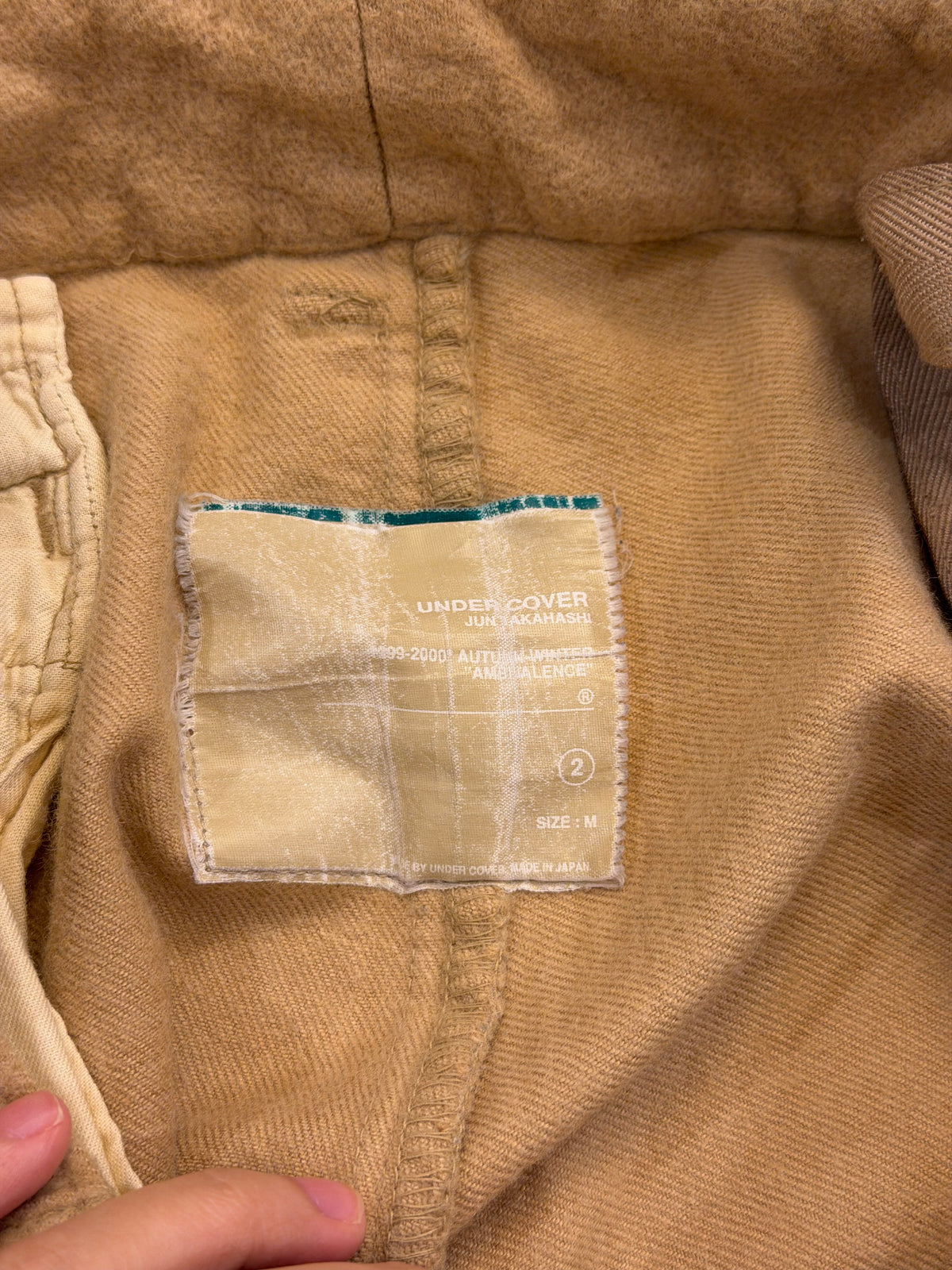 Vintage Undercover Junya Watanabe FW99/00 Wool
Cargo Pants