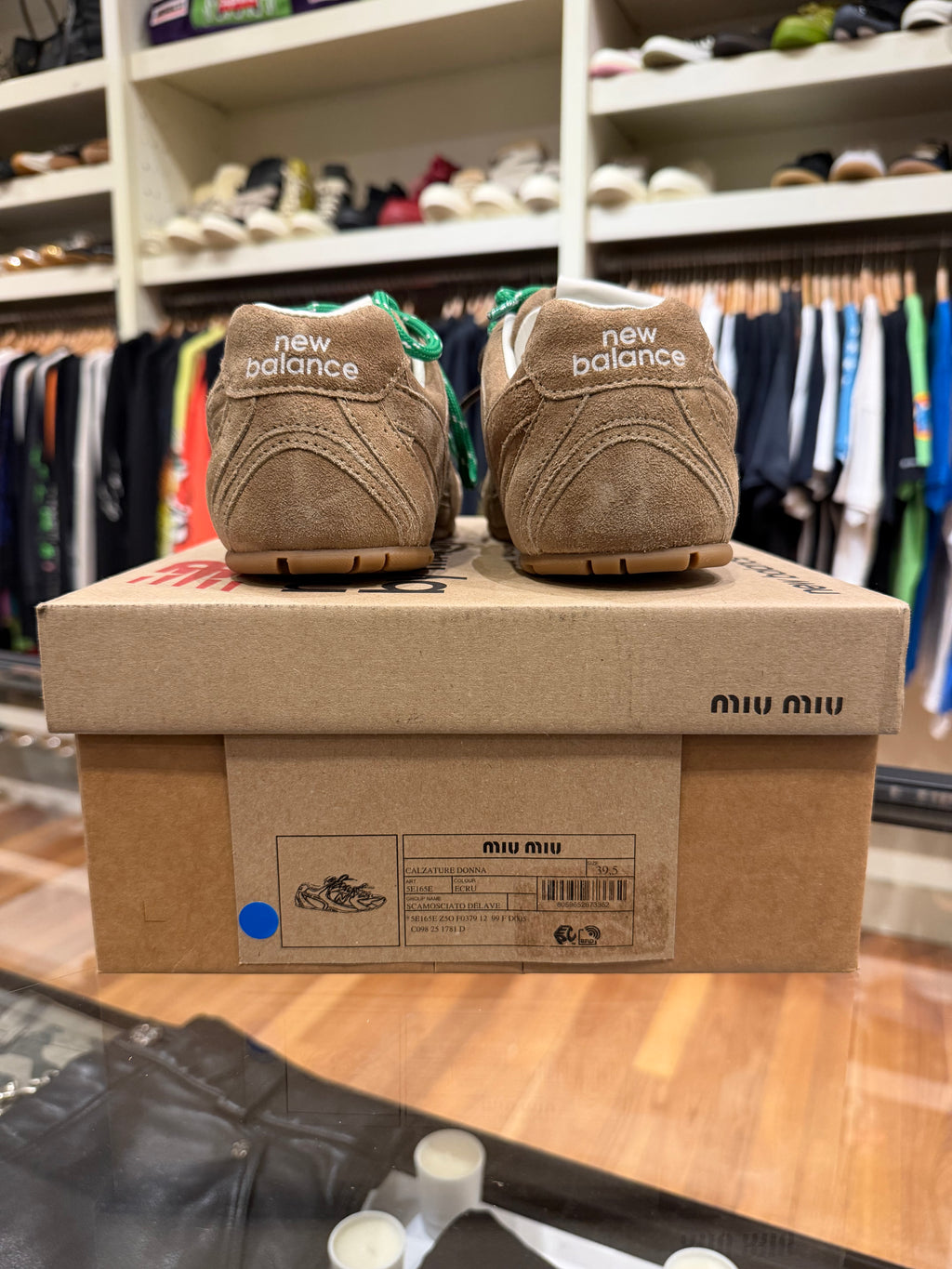 New Balance x Miu Miu 530 SL Suede - Ecura