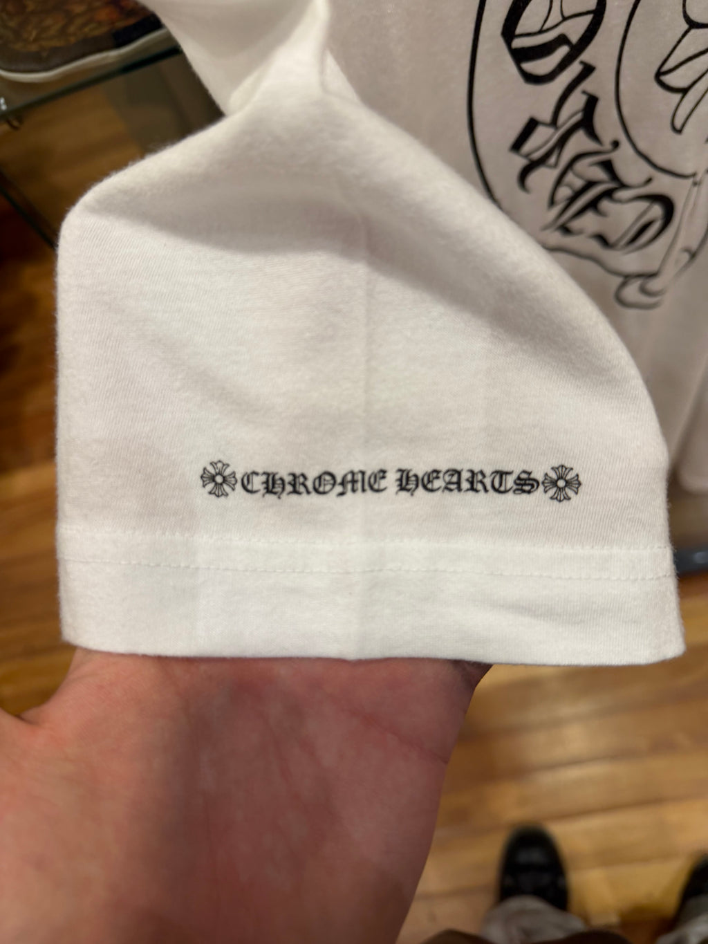 Chrome Hearts Horseshoe Tee - White