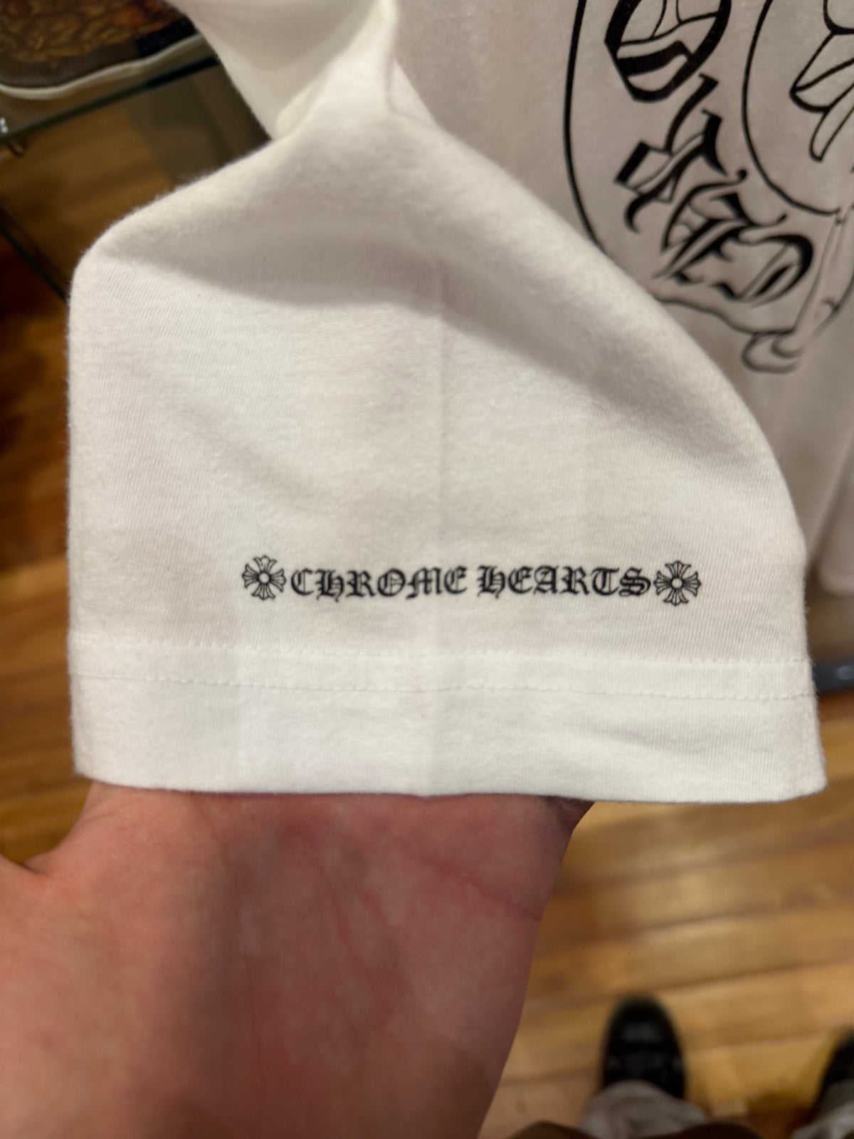 Chrome Hearts Horseshoe Tee - White