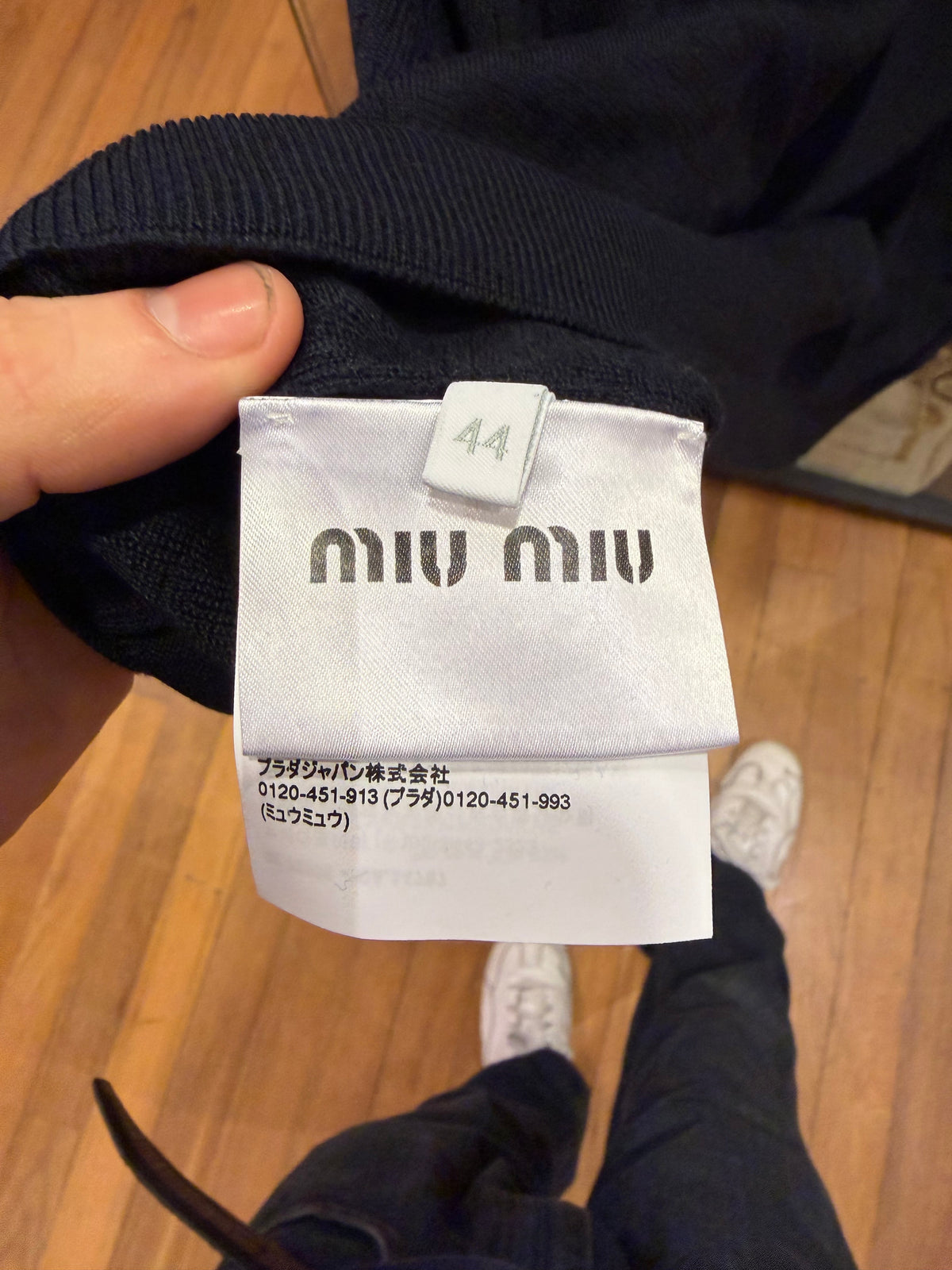 Miu Miu Knit Cotton Pique Polo Shirt