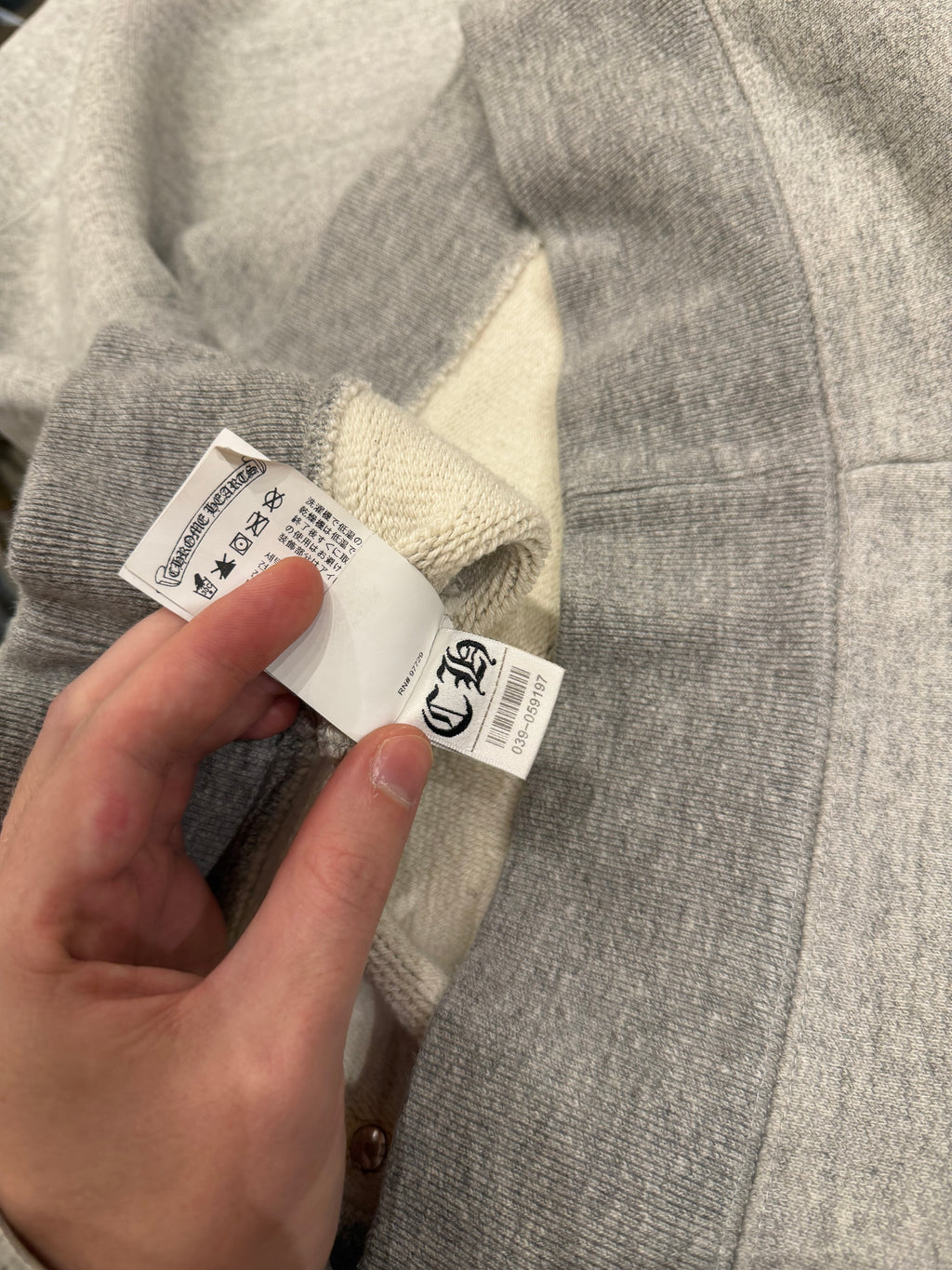 Chrome Hearts ‘7-Eleven’ Embroidered Crewneck - Grey