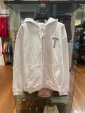Chrome Hearts T-Bar Zip Up - White