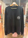 Chrome Hearts Hong Kong Horseshoe LS Shirt - Black