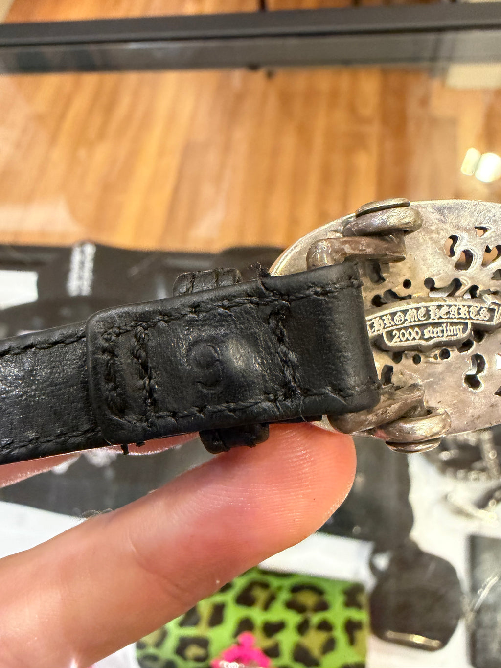 Chrome Hearts Oval Buckle Bracelet