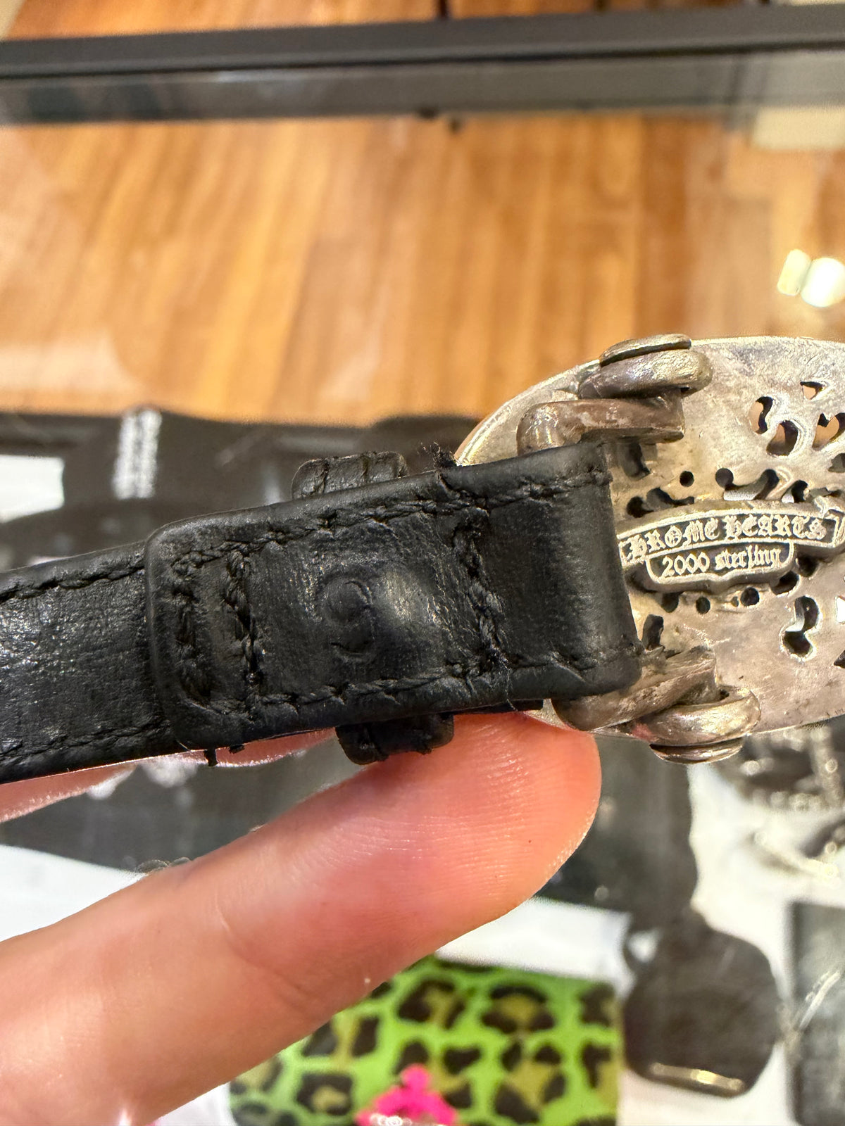 Chrome Hearts Oval Buckle Bracelet