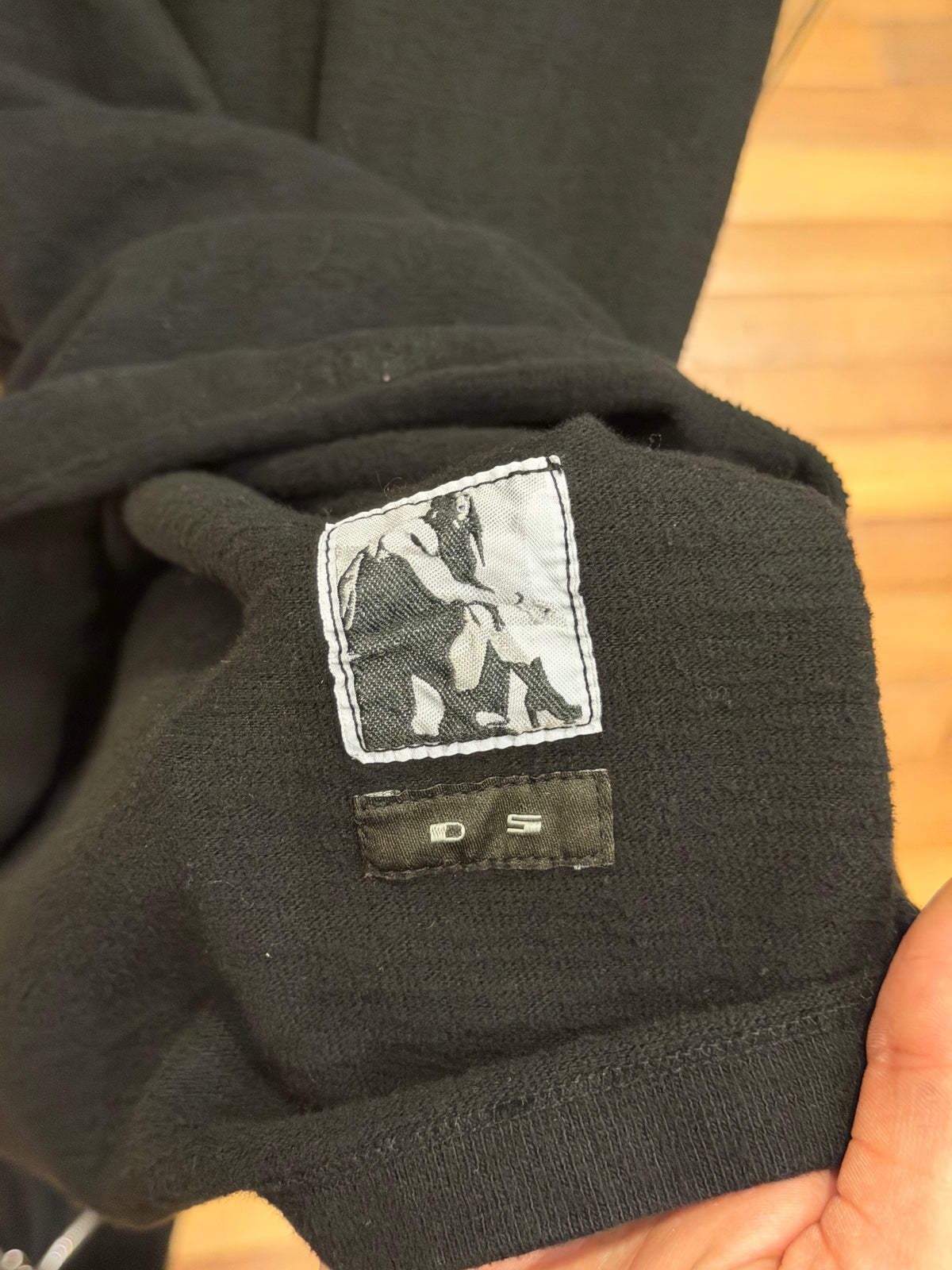 Rick Owen’s DRKSHDW Knit Level Tee - Black