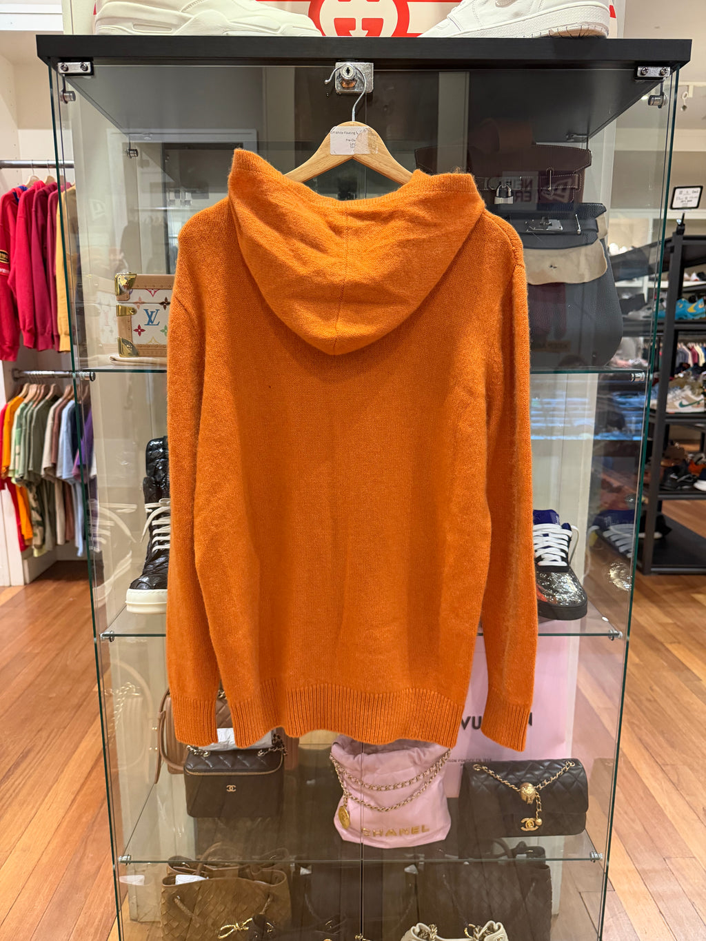 The Elder Statesman Zip Up Hoodie - Orange