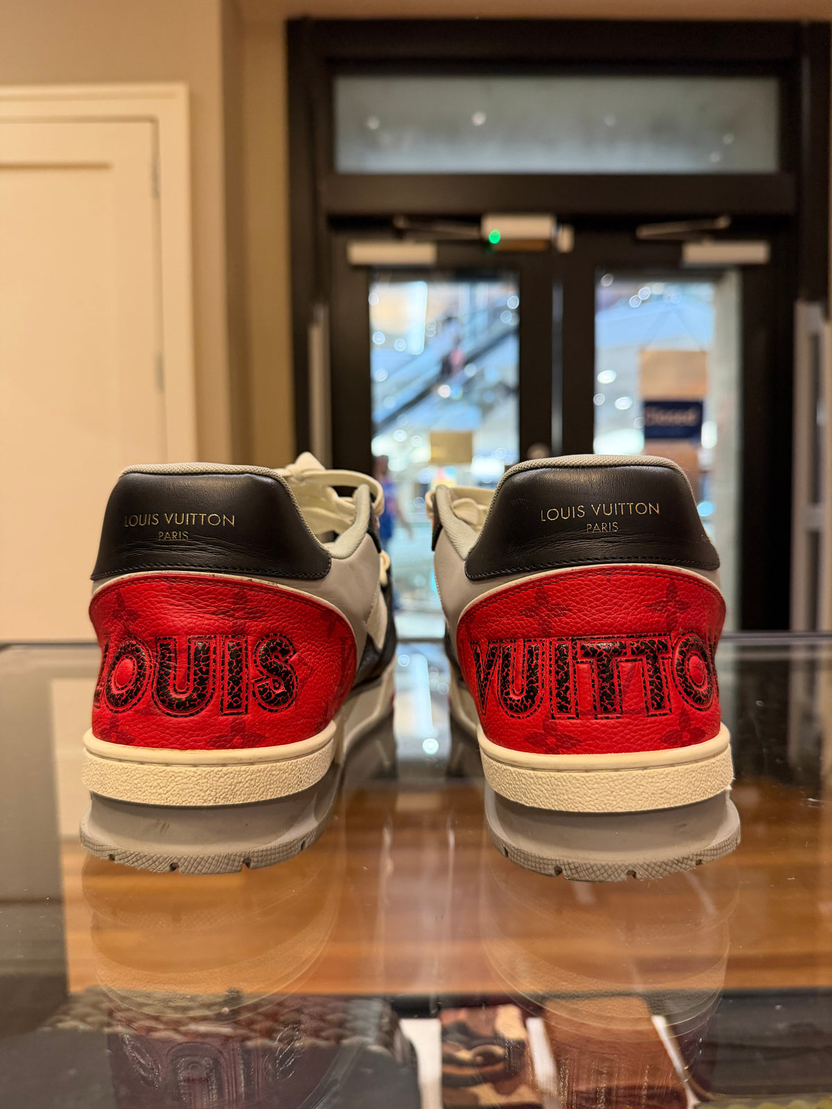 Louis Vuitton LV Trainer - Red/Grey/Black