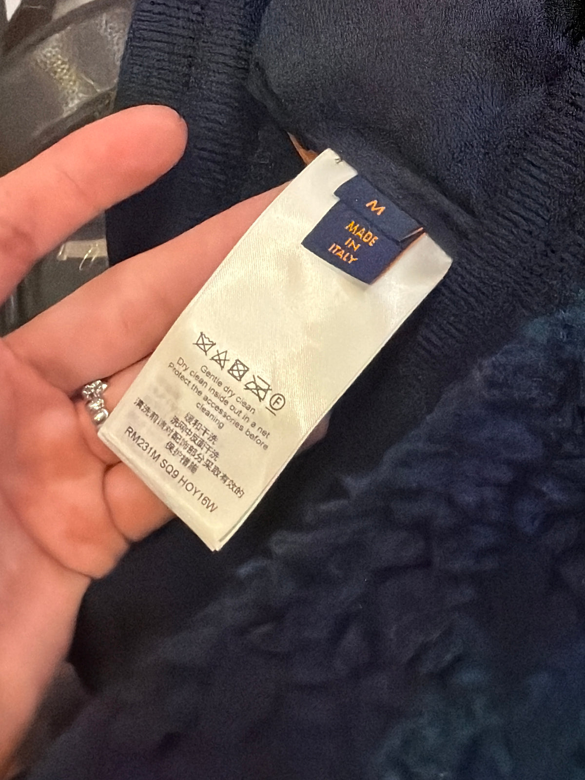 Louis Vuitton Monogram Camo Fleece Pants