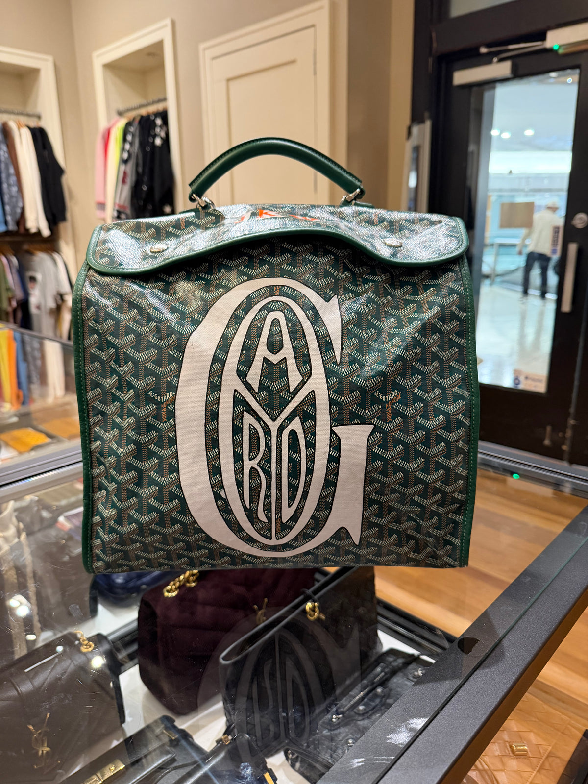 Goyard Goyardine Saint Leger Backpack - Green