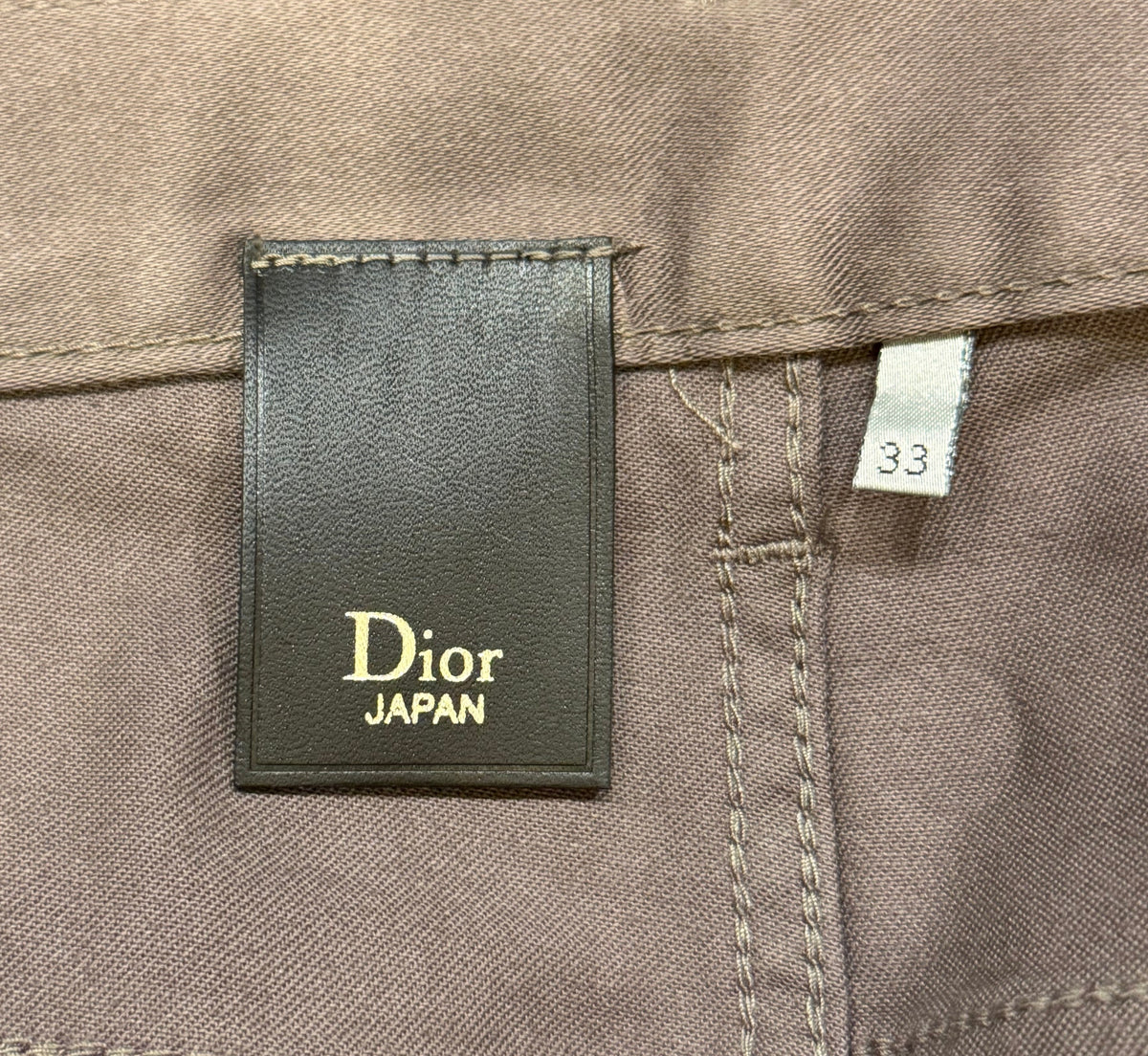 Dior Homme AW11 Stretch ‘Super Slender’ Pants - Taupe