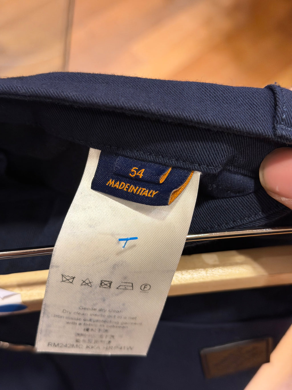 Louis Vuitton Tonal Monogram Chino Shorts - Navy