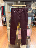 Dior Homme AW11 Stretch ‘Super Slender’ Pants - Burgundy
