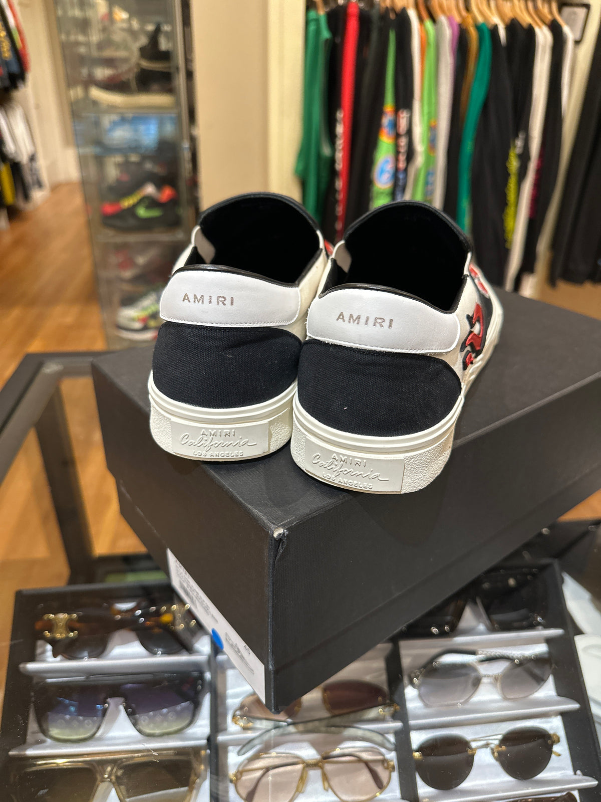 AMIRI Flame Slip-On Sneakers – Size EU 45 / US 12