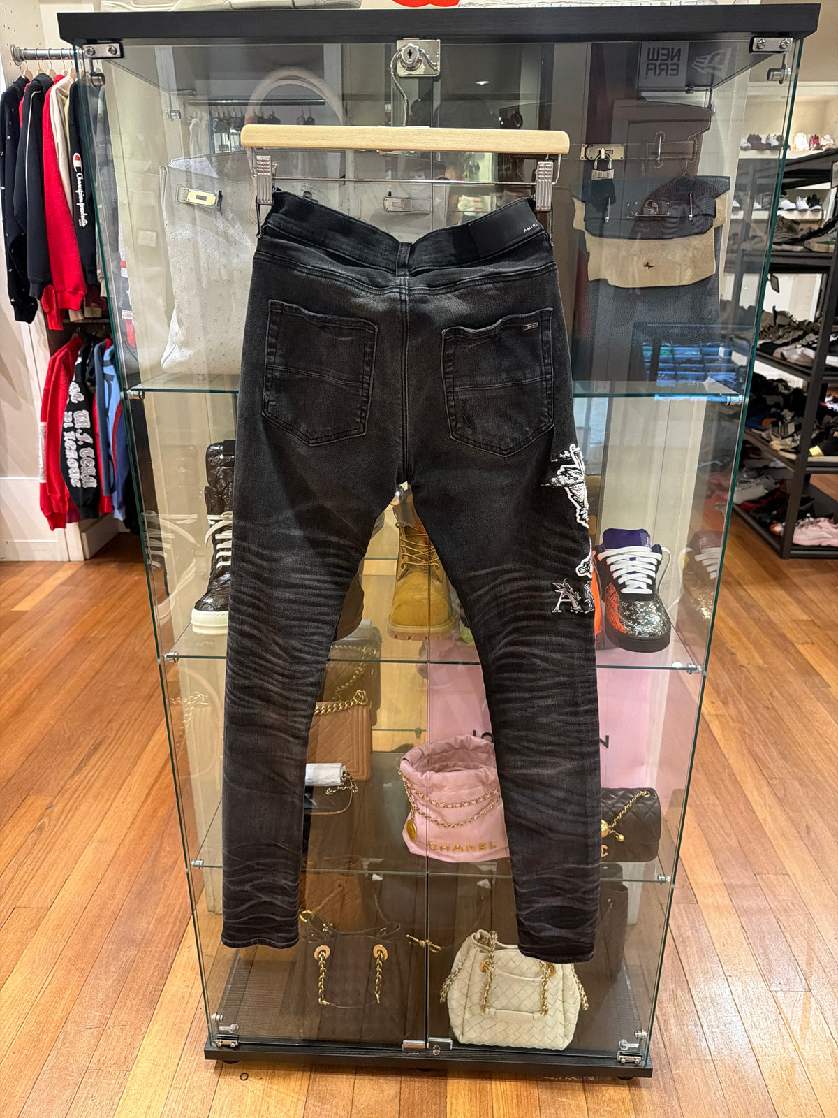 Amiri Cherub Skinny Jeans - Washed Grey