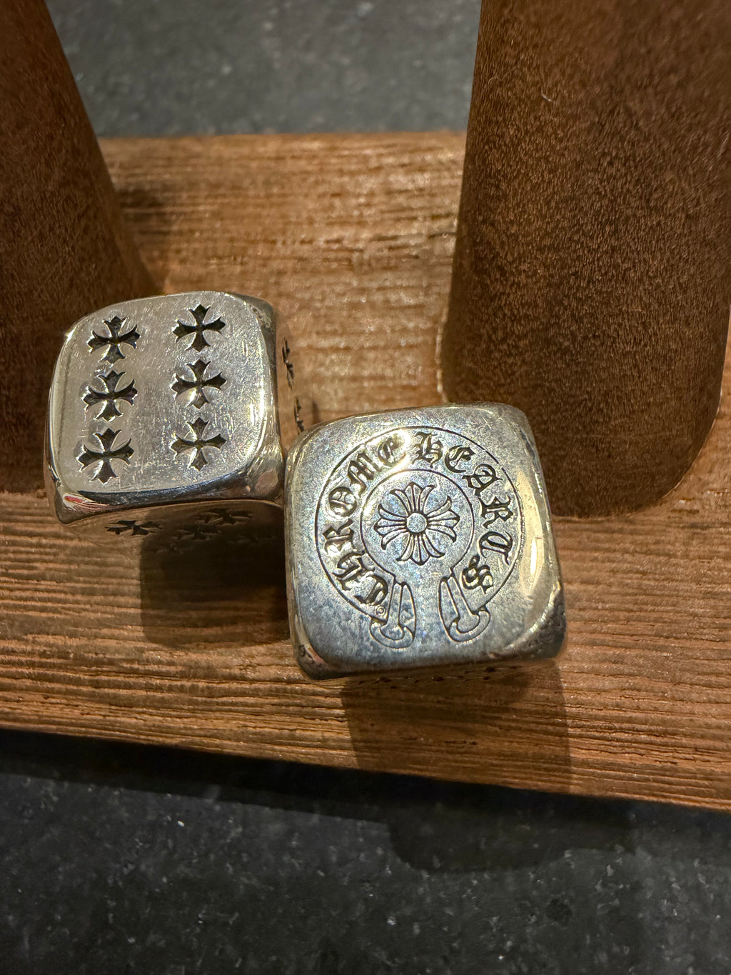 Chrome Hearts Dice - Silver