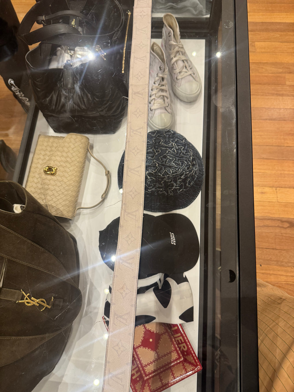 Louis Vuitton Reversible LV Circle Monogram Eclipse Belt