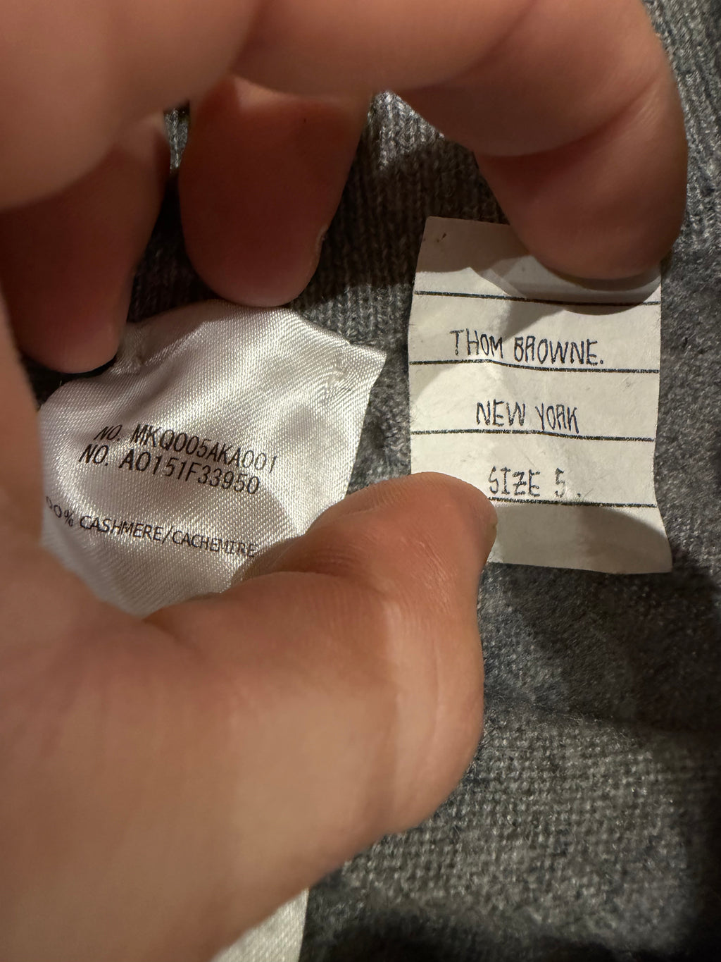 Thom Browne Cashmere Joggers