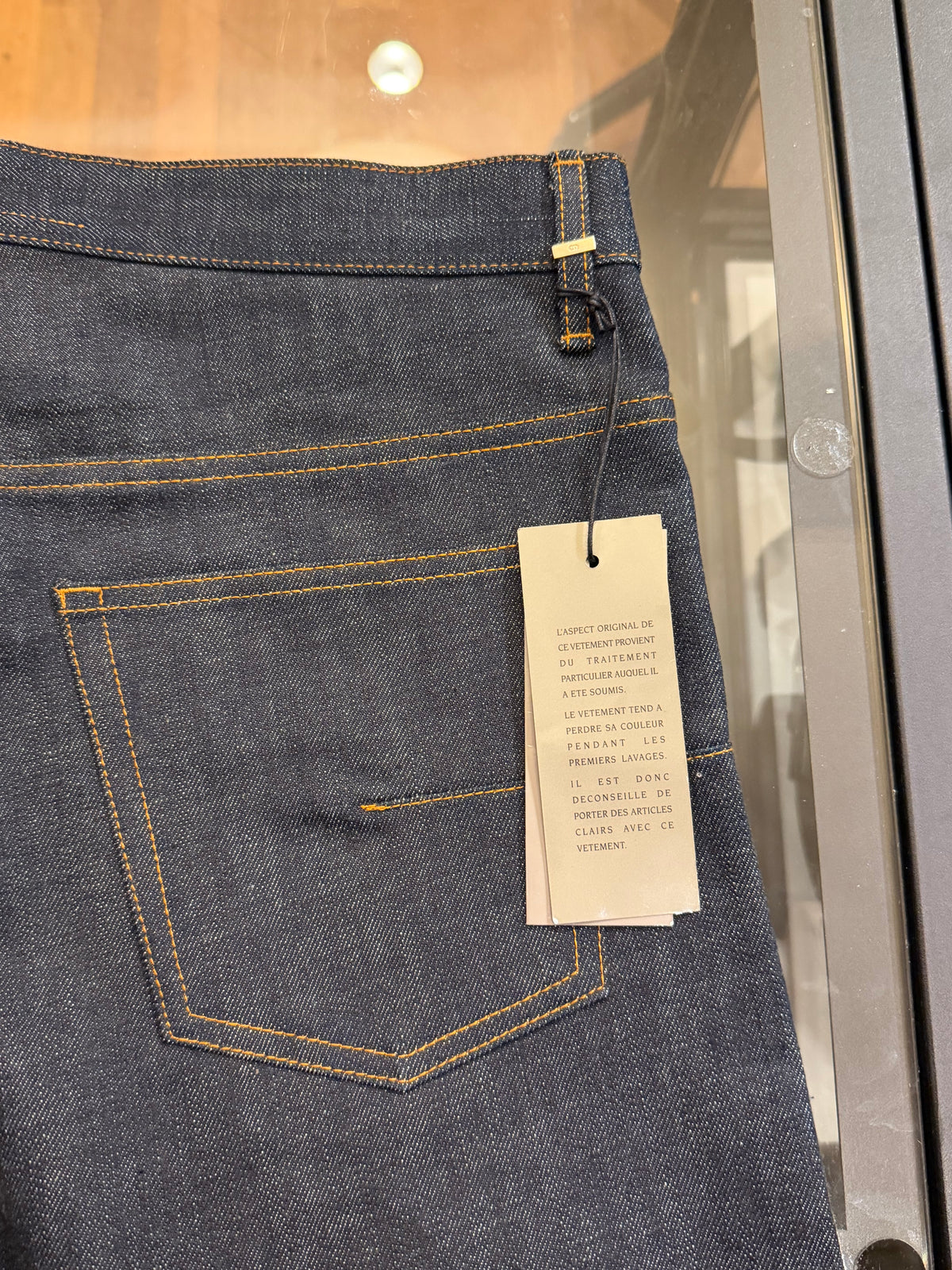 Dior Homme AW11 Nostalgy Brut Denim Jeans By KVA - Blue
