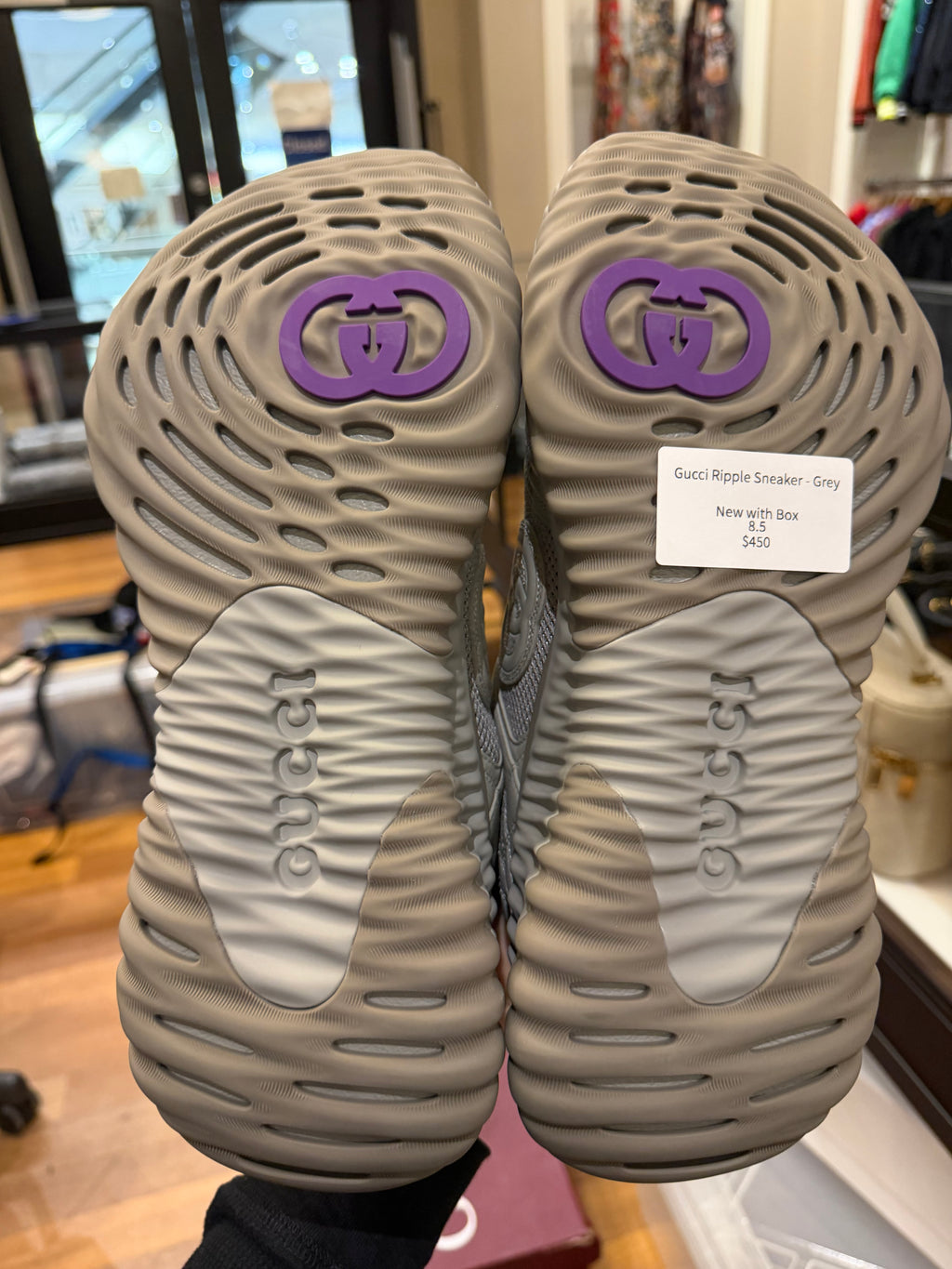 Gucci Ripple Sneaker - Grey