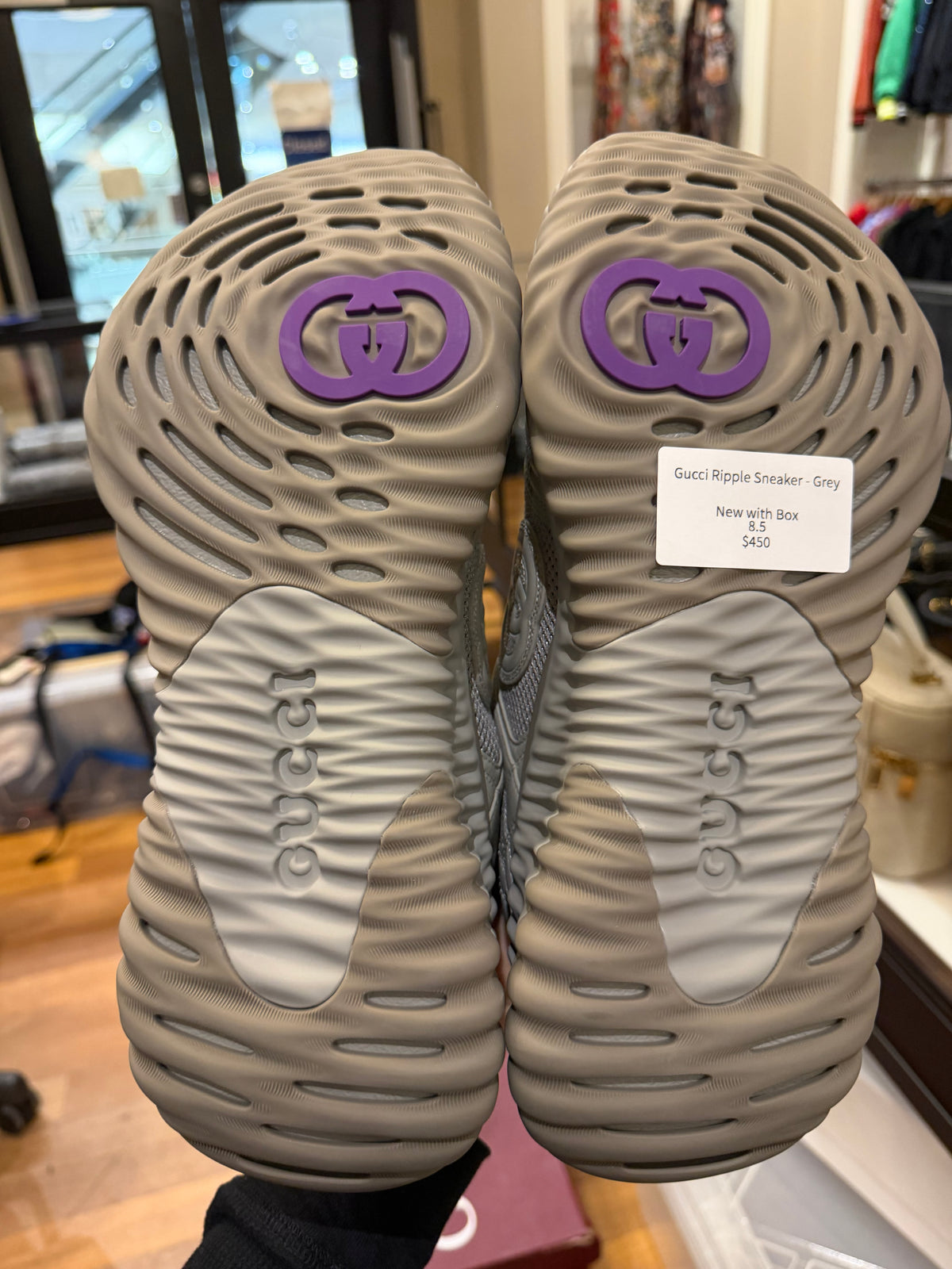 Gucci Ripple Sneaker - Grey