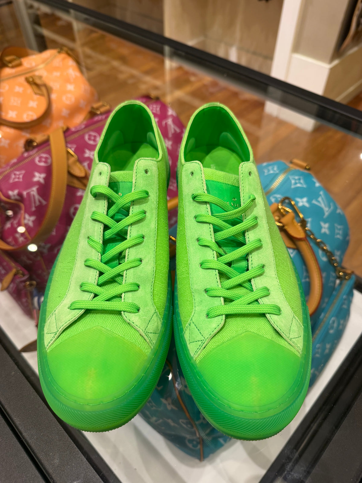 Louis Vuitton Tattoo Low Sneakers - Green
