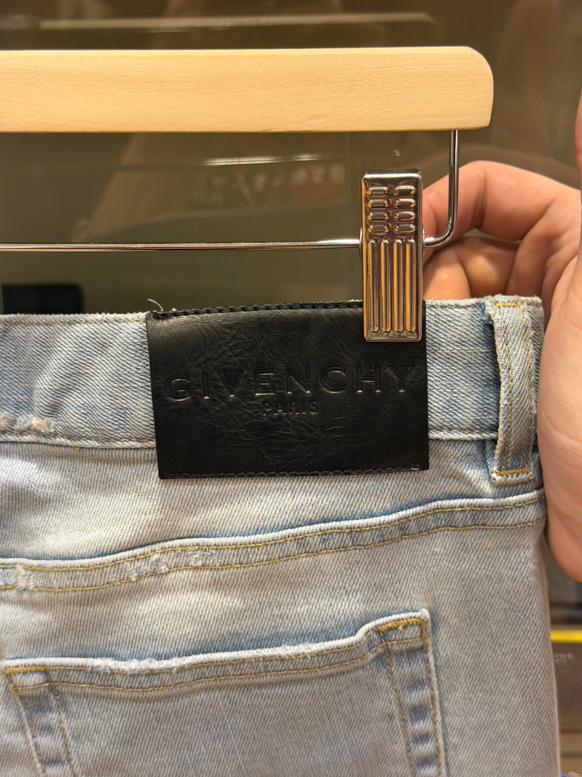 Givenchy Distressed Jeans - Light Wash