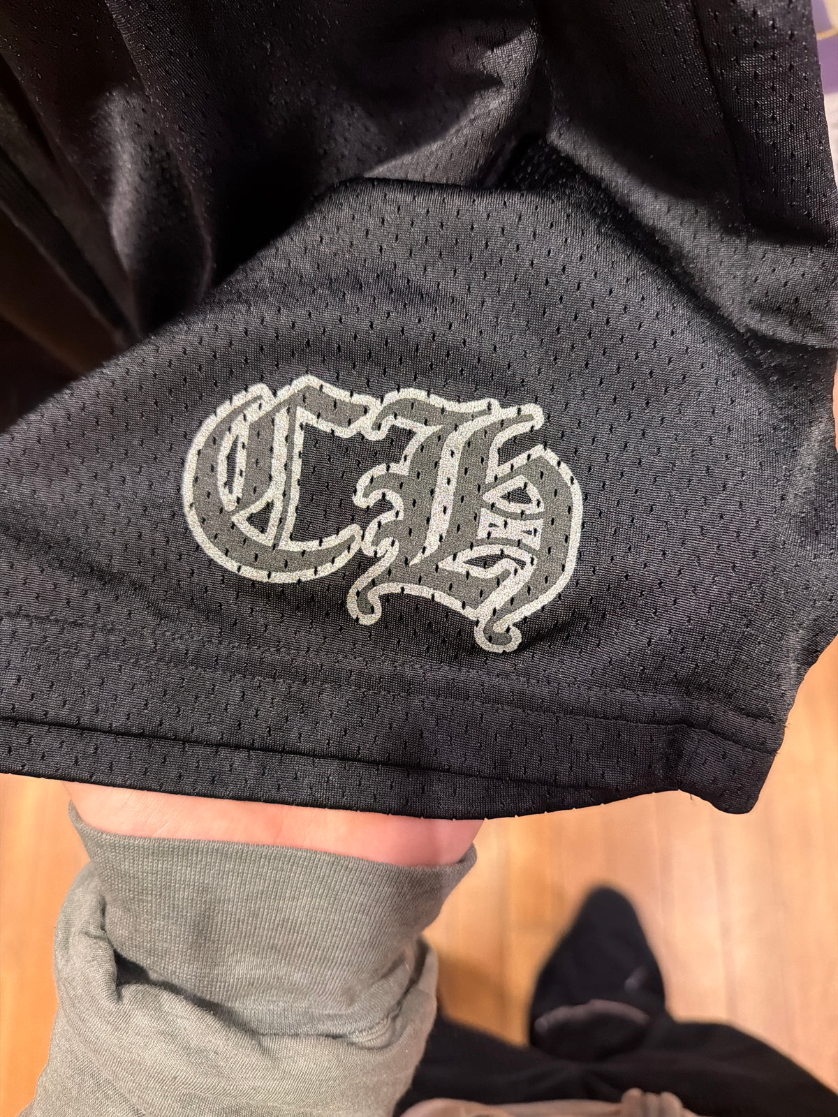 Chrome Hearts ‘CH’ Mesh Shorts - Black