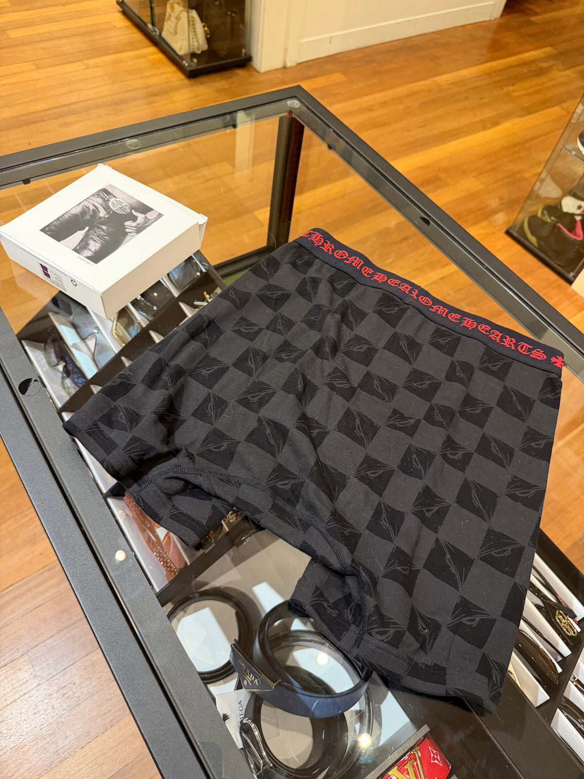 Chrome Hearts Matty Boy Black & Red Boxer Brief