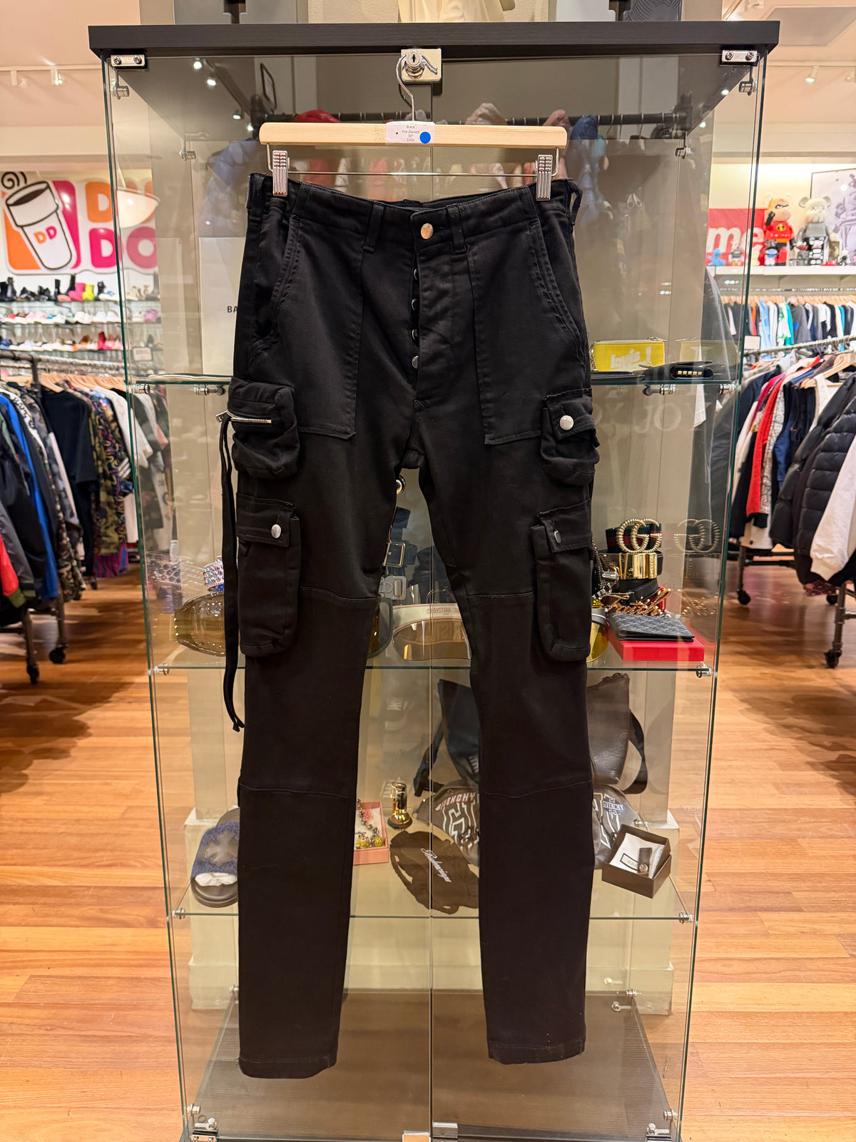 Amiri Tactical Cargo Joggers - Black