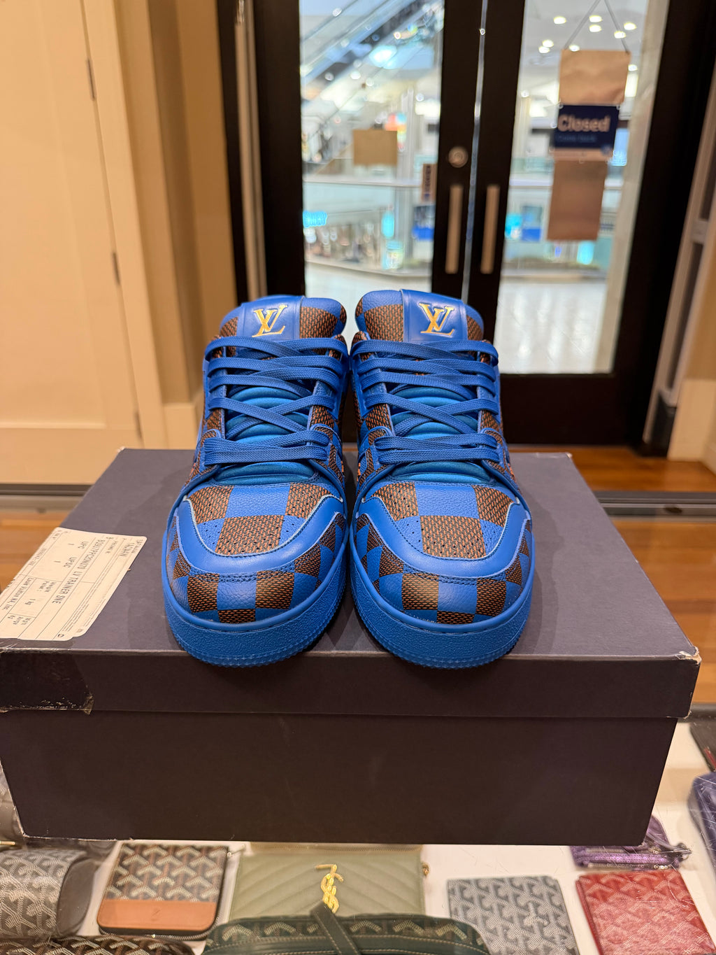Louis Vuitton Trainer Sneaker - Blue/Brown