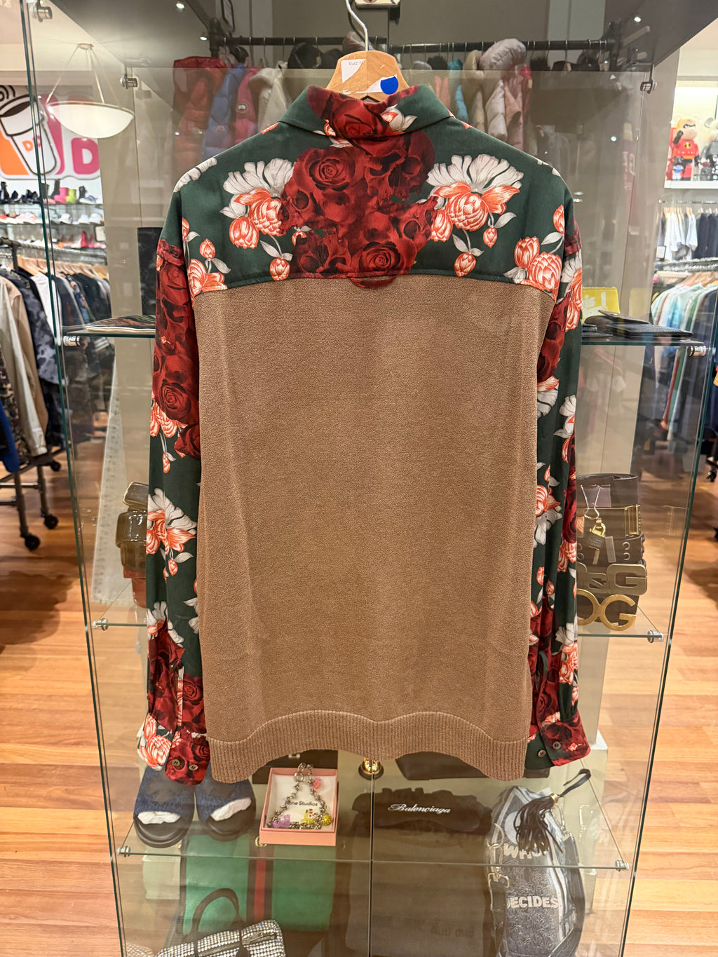 Undercover Flower Button Up Hybrid Shirt