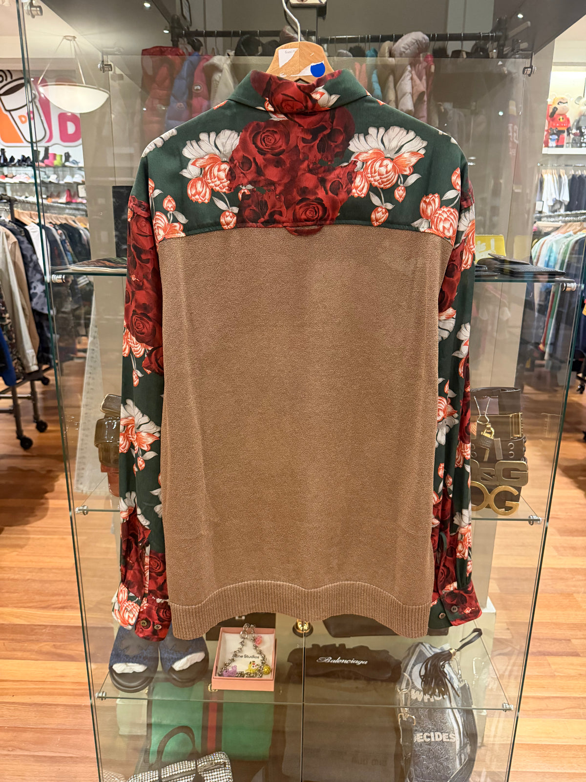 Undercover Flower Button Up Hybrid Shirt
