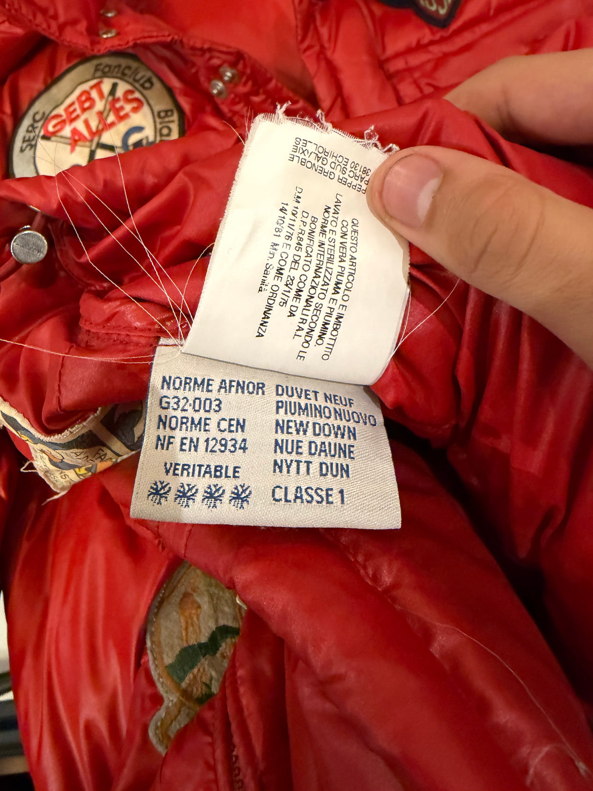 Moncler K2 Patches - Red