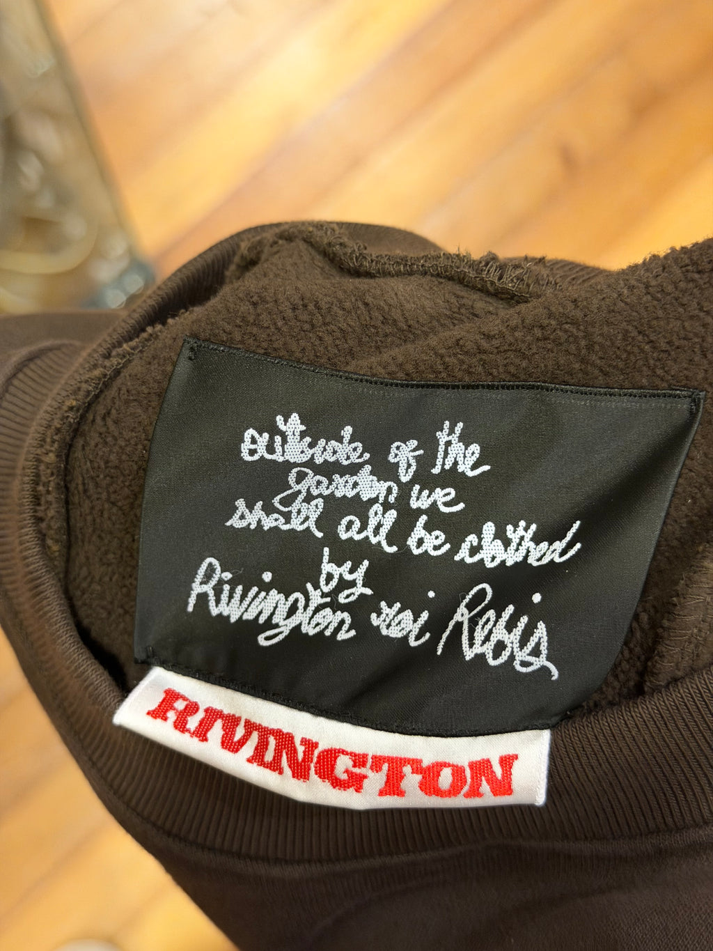 RIVINGTON INRI CVA Crew Sweatshirt - Brown