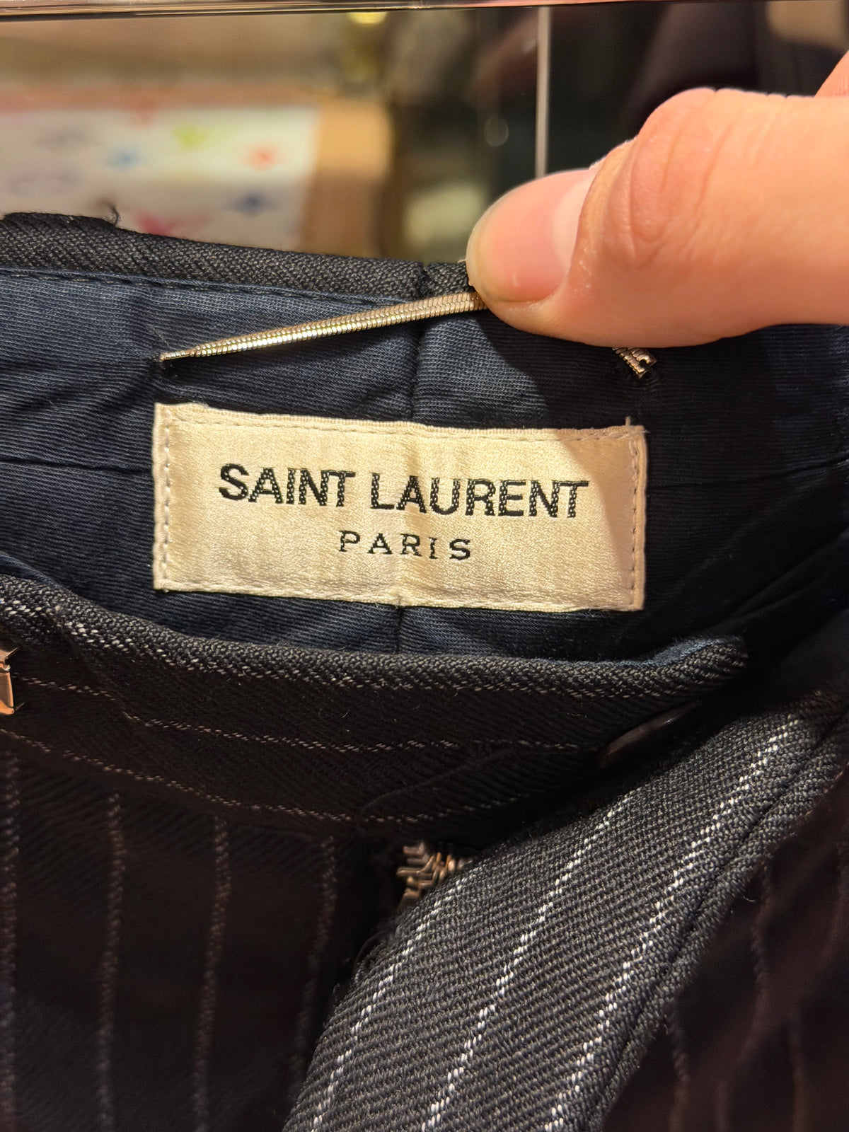 Saint Laurent Striped Trousers