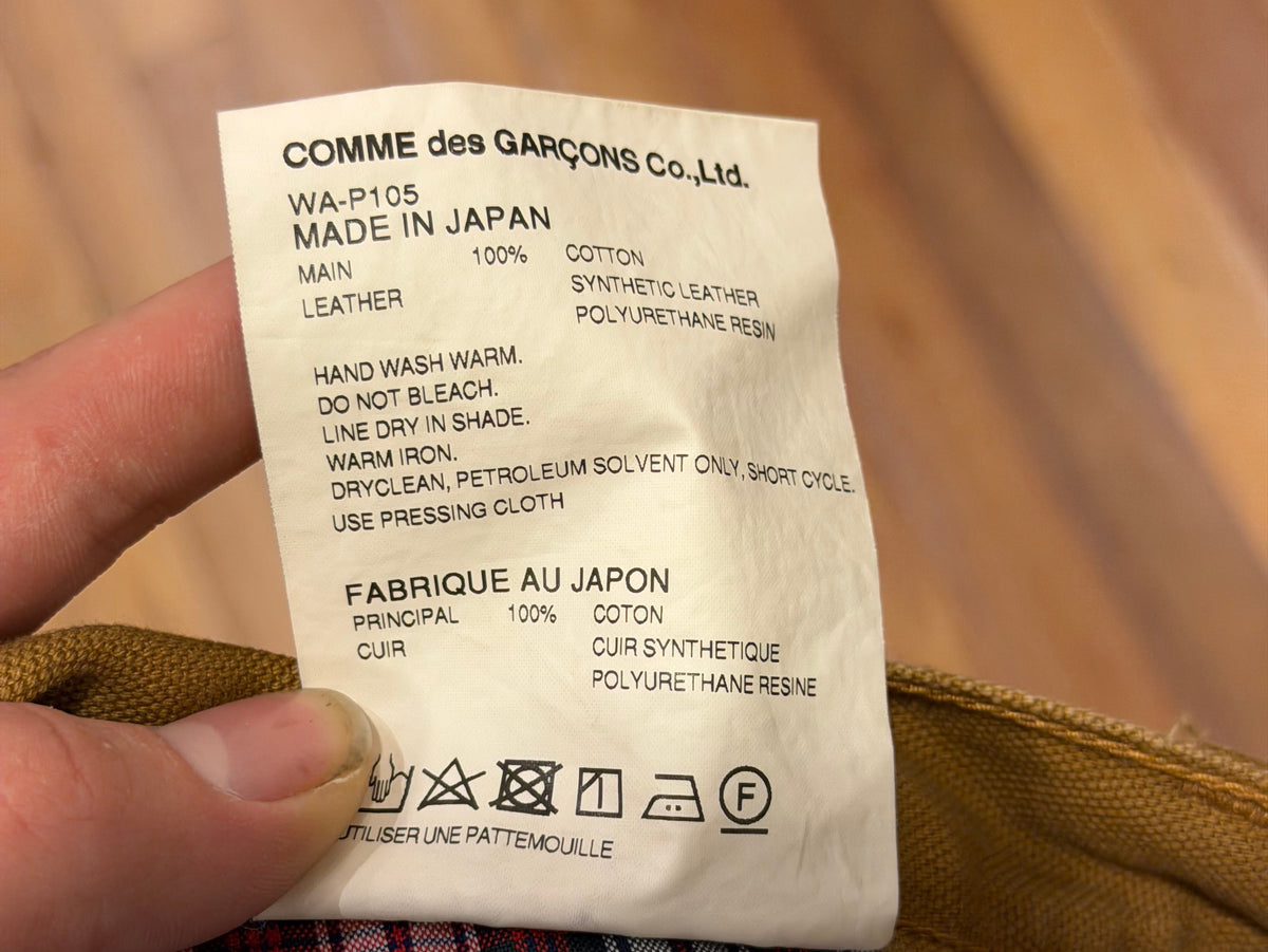 CDG x Carhartt Pants - Brown