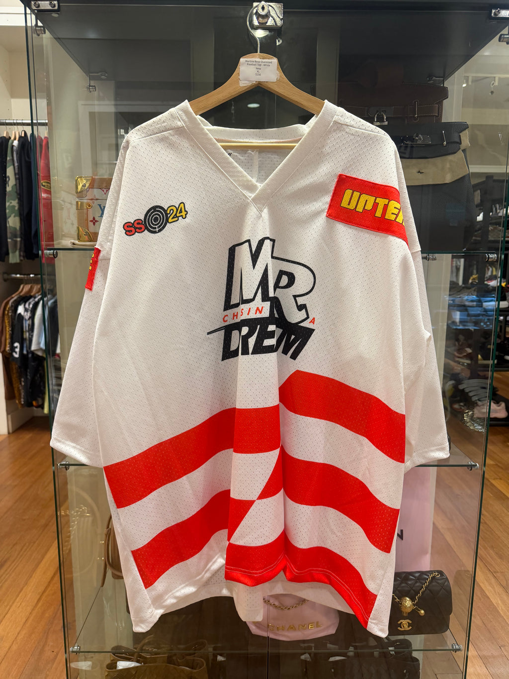 Martine Rose Oversized
Football Top - White
