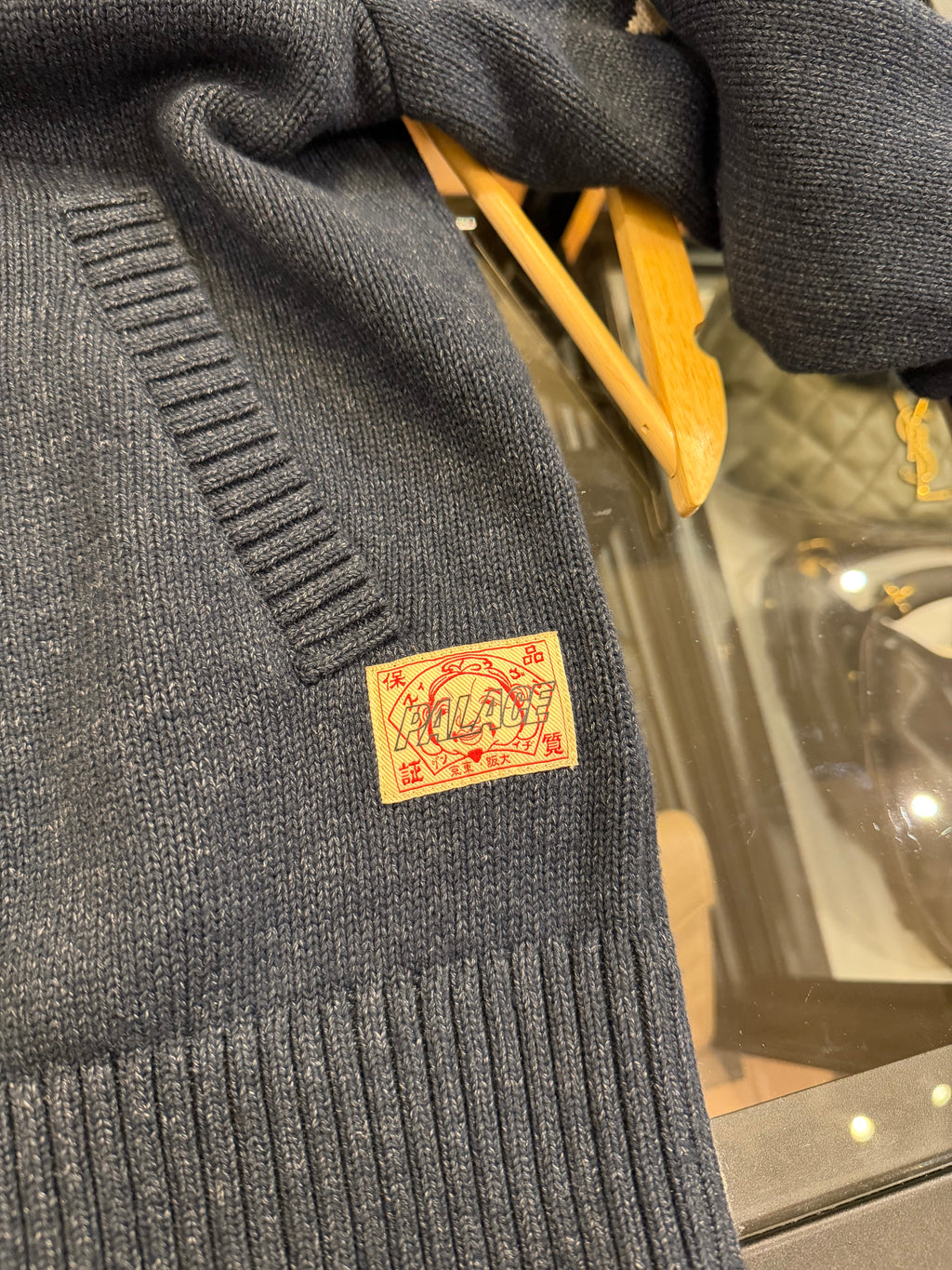 Evisu Palace Zip Up Sweater